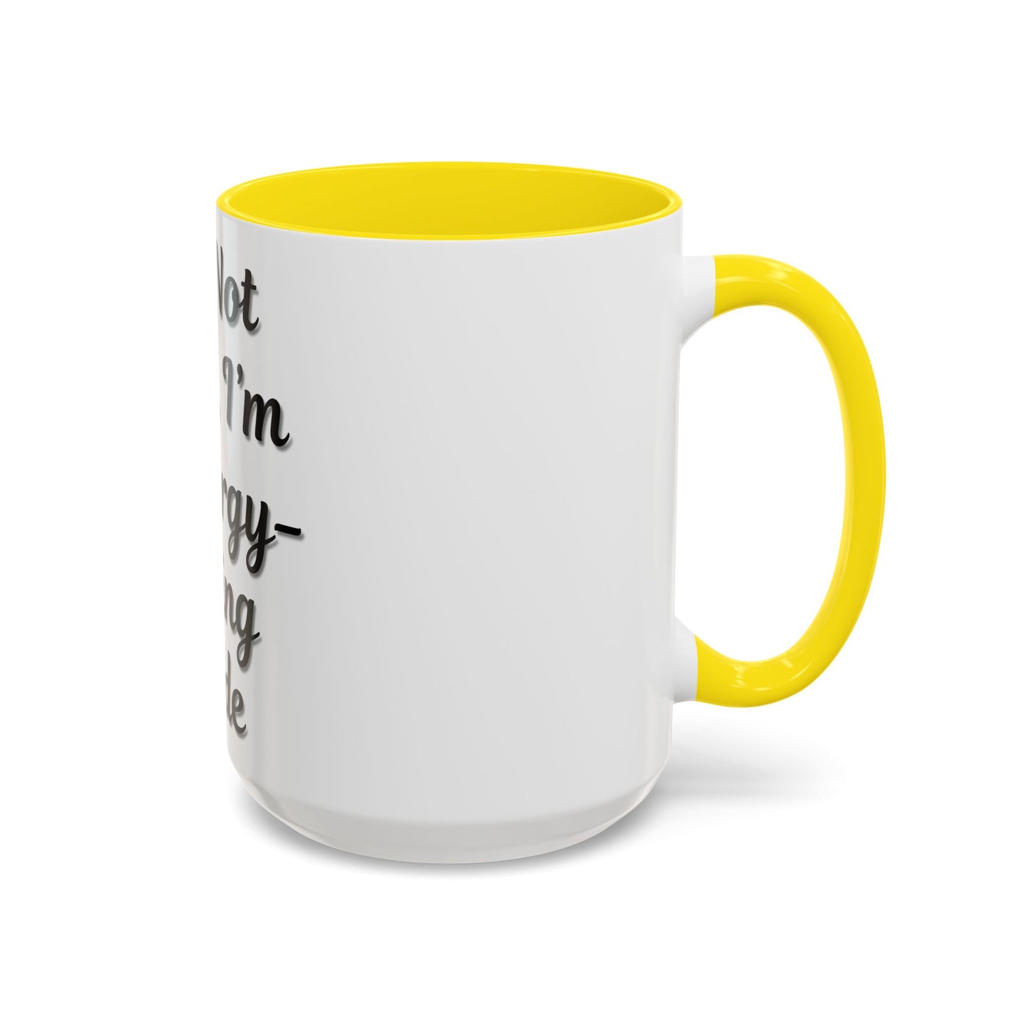 Humorous Coffee Mug - "I'm Not Lazy, I'm in Energy-Saving Mode"