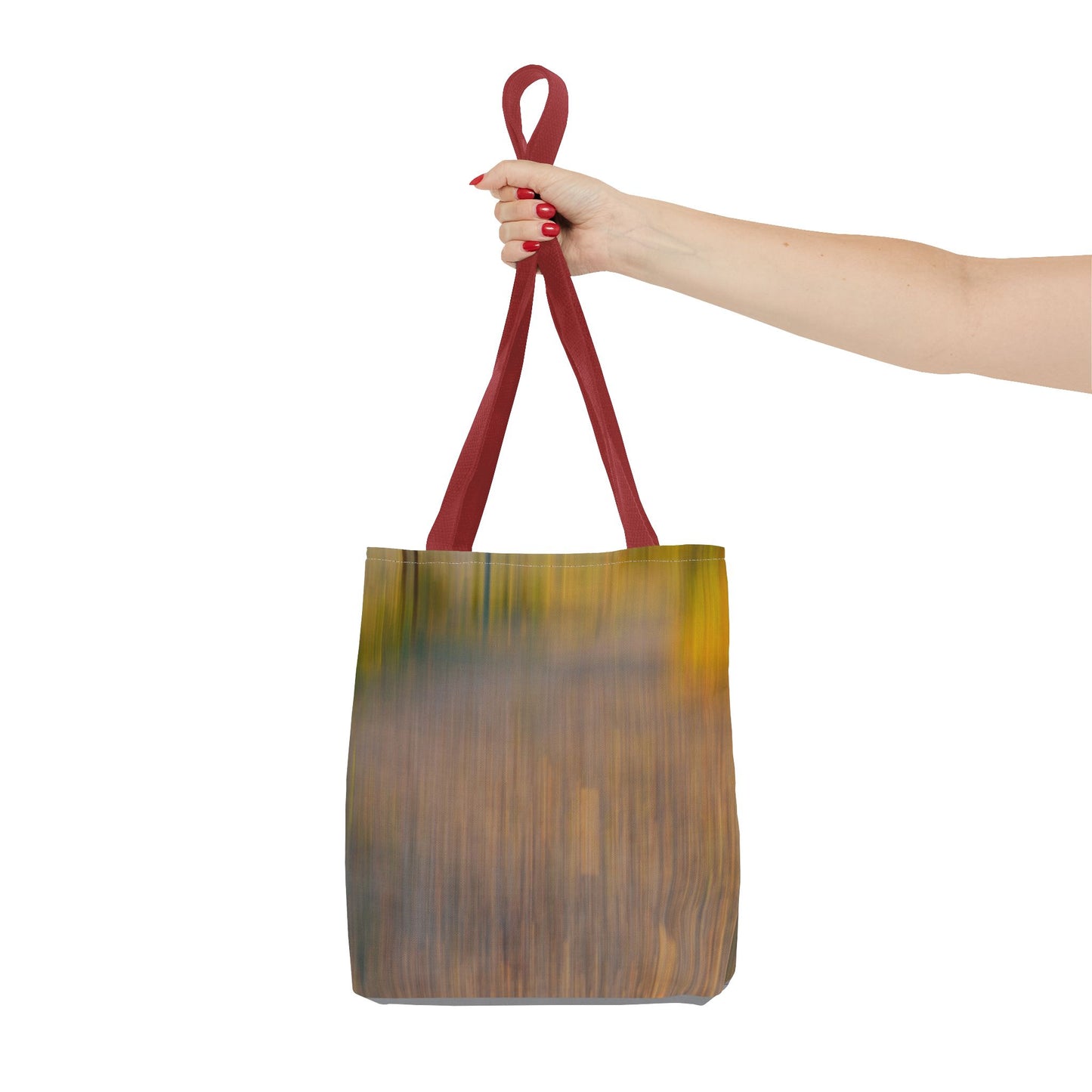 Abstract Art Tote Bag - Stylish and Eco-Friendly Diagonal Stripes for Everyday Use