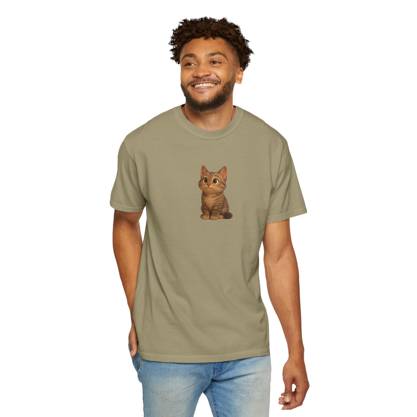 Cute Cat Graphic T-Shirt, Casual Wear, Cat Lover Gift, Everyday Tee, Animal Lover Apparel, Perfect for Birthdays & Holidays