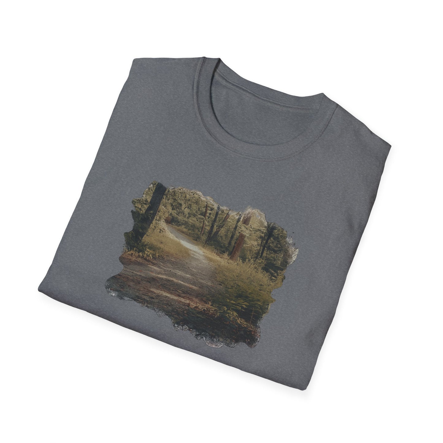 Nature-Inspired Unisex Softstyle T-Shirt | Casual Wear, Outdoor Activities, Gift for Nature Lovers, Relaxed Fit T-Shirt, Eco-Friendly Style