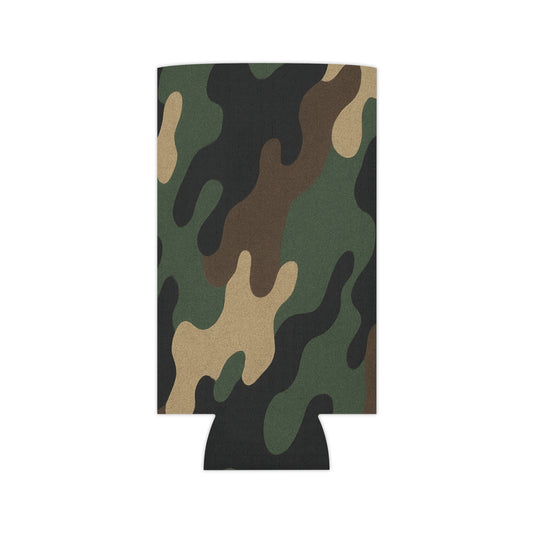 Camouflage Can Cooler | Beverage Insulator, Outdoor Parties, Gifts for Him, Hunting Accessories, Camping Gear