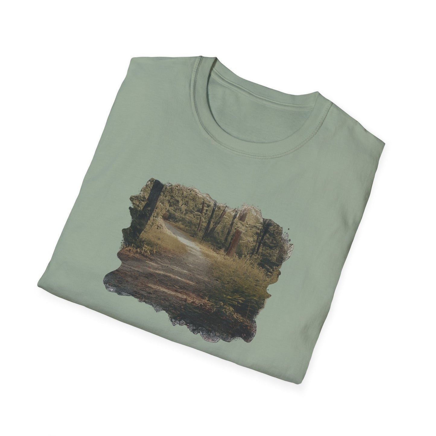 Nature-Inspired Unisex Softstyle T-Shirt | Casual Wear, Outdoor Activities, Gift for Nature Lovers, Relaxed Fit T-Shirt, Eco-Friendly Style