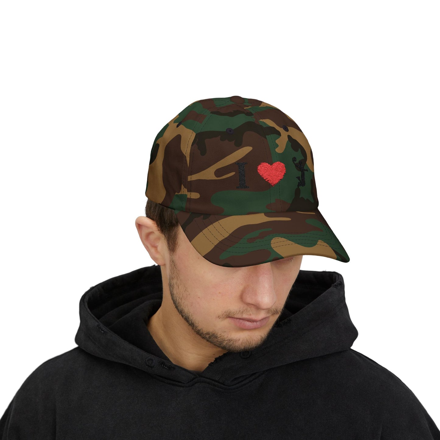 I Love Basketball Dad Cap, Casual Hat for Dads, Gift for Father's Day, Sports Lover Cap, Family Outing Accessory, Everyday Wear