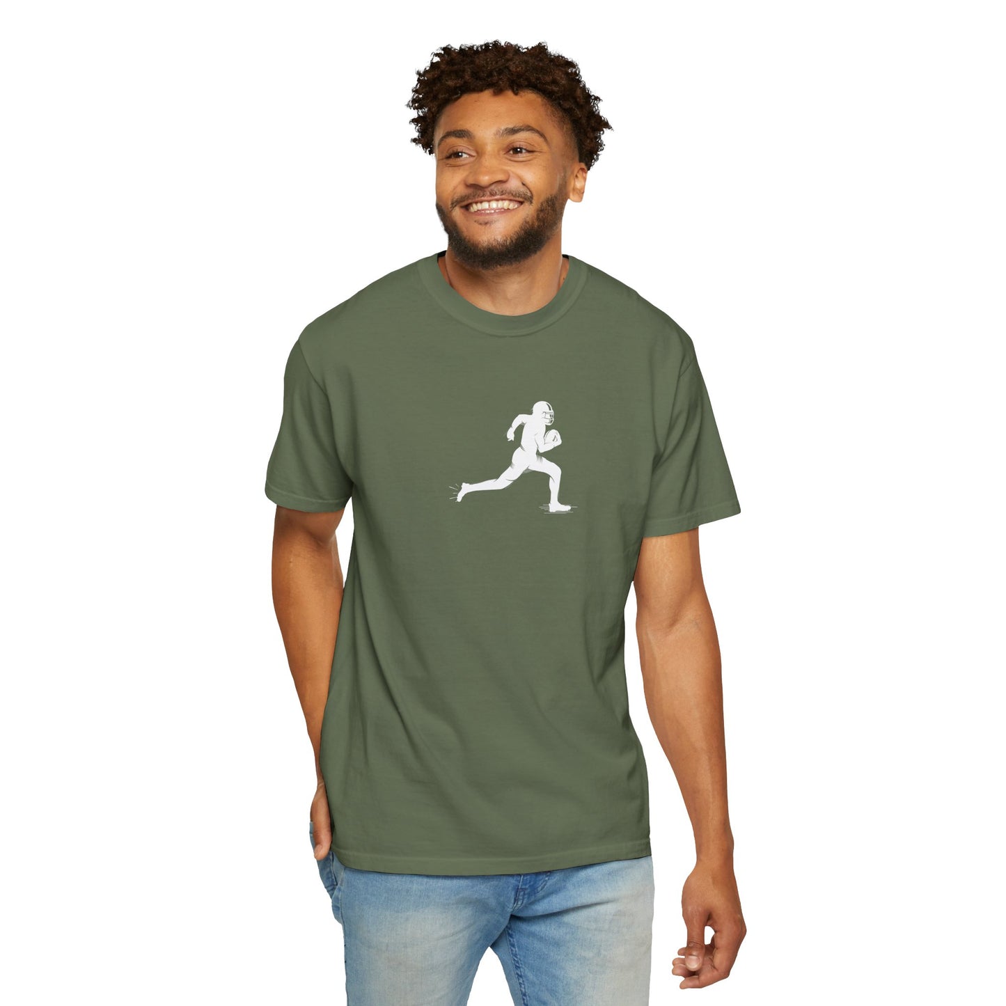 Unisex Football Player T-Shirt | Comfortable Sports Tee, Gift for Runners, Casual Wear, Workout Clothing, Everyday Style