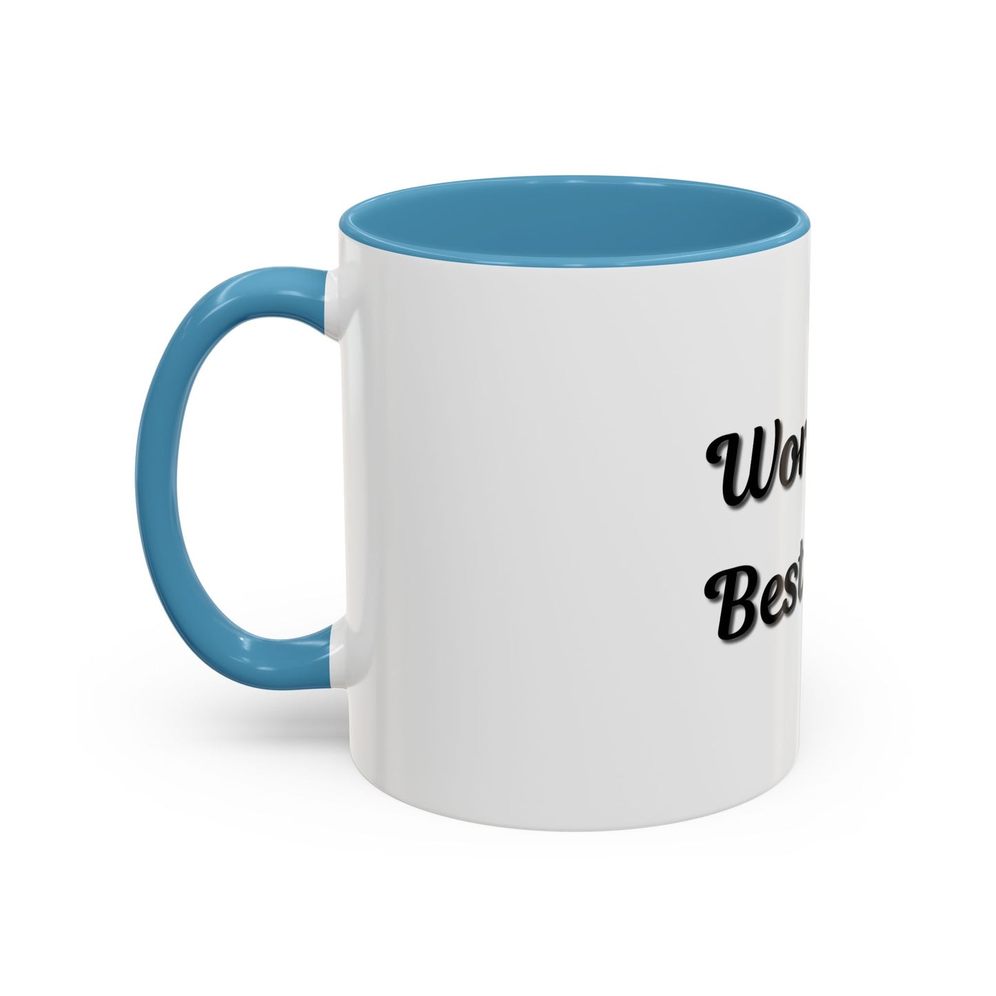 World's Best Mom Accent Coffee Mug - 11oz & 15oz - Perfect Gift for Mother's Day