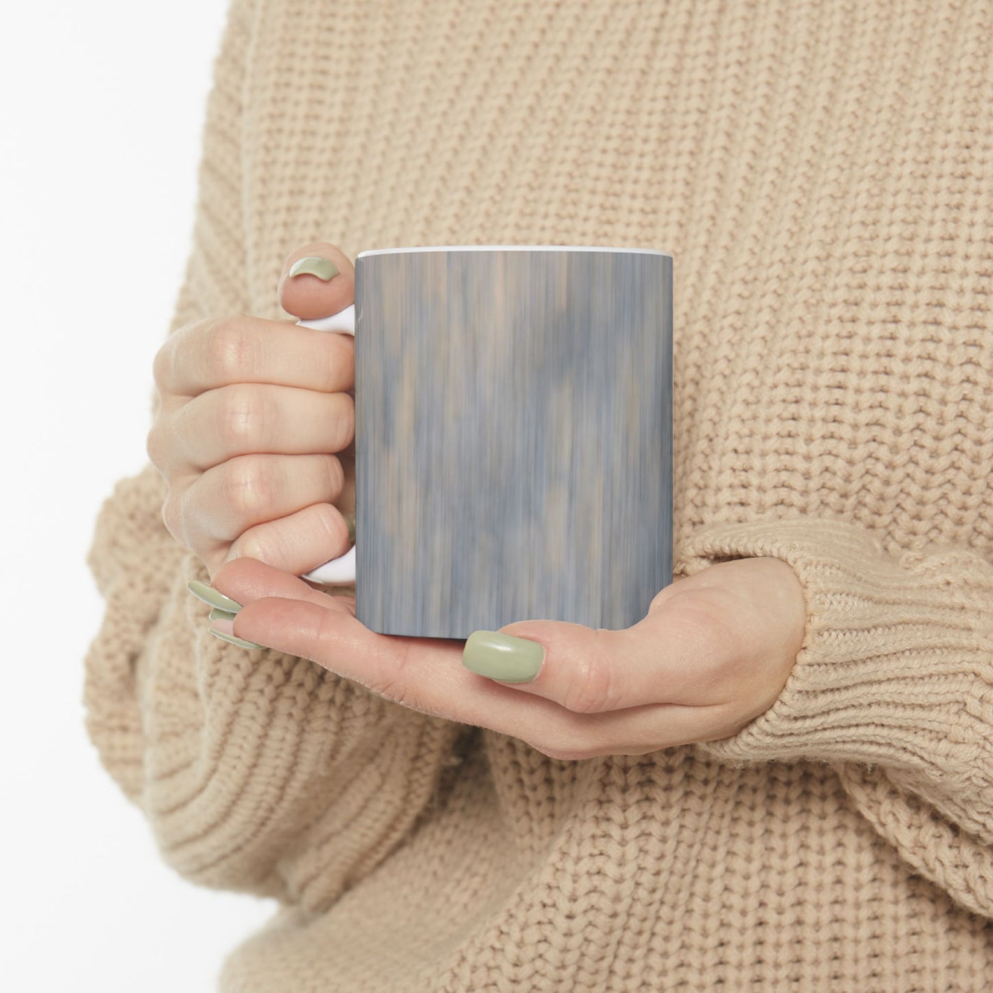 Elegant Gradient Ceramic Mug - Perfect for Coffee Lovers and Home Decor