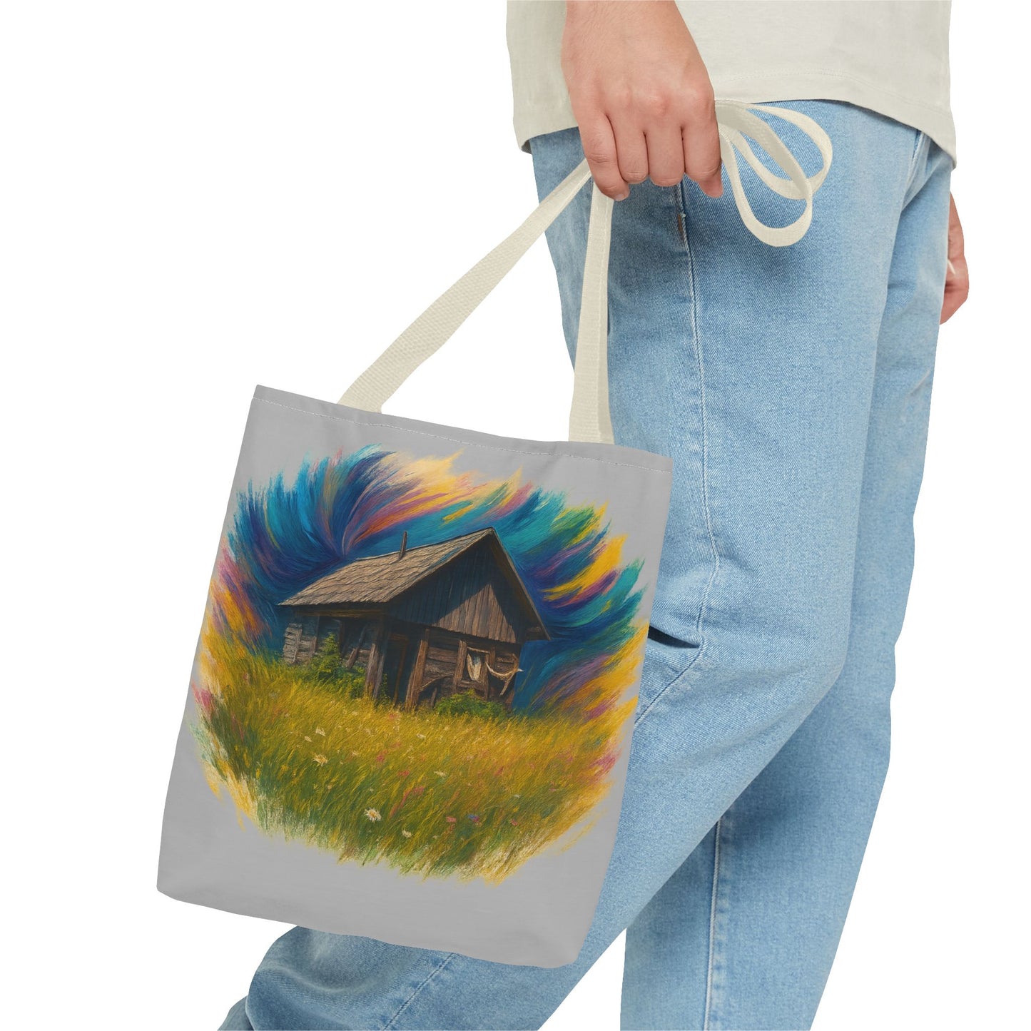 Rustic Charm Tote Bag | Boho Bag | Eco-Friendly Custom Design | Nature Lover Gift | Canvas Purse | Casual Carryall