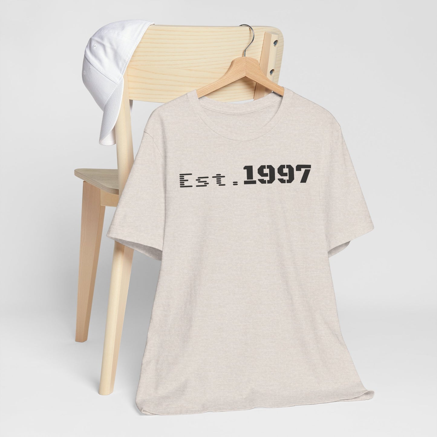 Vintage Est. 1997 Unisex Tee, Gift for Birthdays, Celebrations, Casual Wear, Retro Fashion, Cool Graphic T-Shirt