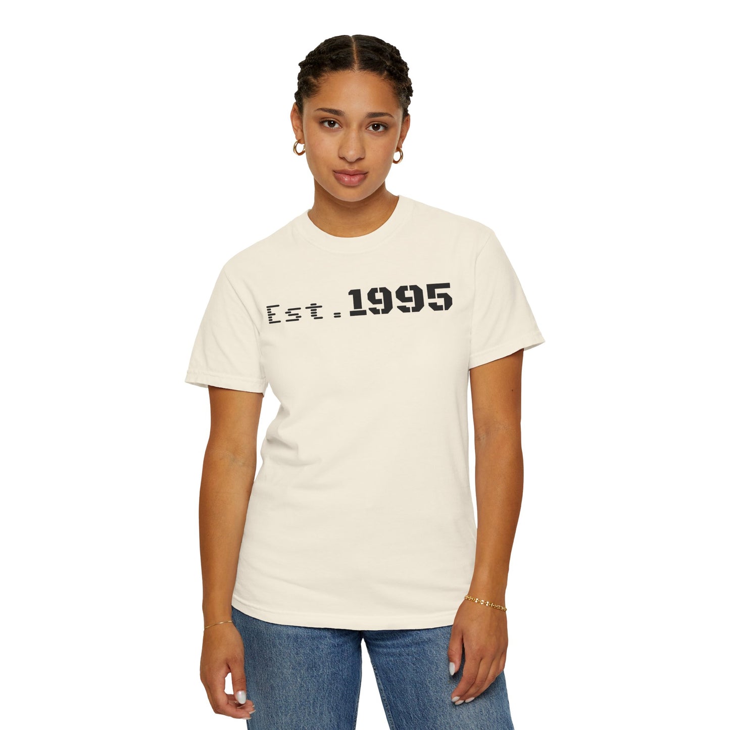 Vintage Est. 1995 T-Shirt, Retro Unisex Tee, Perfect Gift for Birthdays, Casual Wear, Nostalgic Apparel