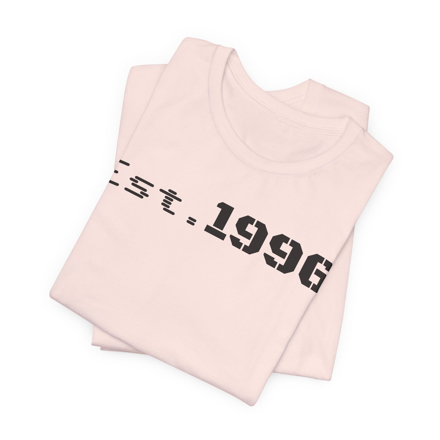 Unisex Jersey Tee - 'Est. 1996' Graphic Shirt, Birthday Gift, Casual Wear, Vintage Style, Retro Fashion, Gift for Him/Her