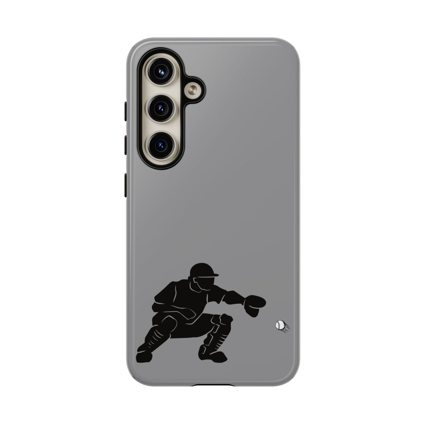 Baseball Catcher Phone Case - Tough Cases, Sports Phone Cover, Great for Athletes, Perfect Gift for Baseball Lovers, Unique Cell Phone Design