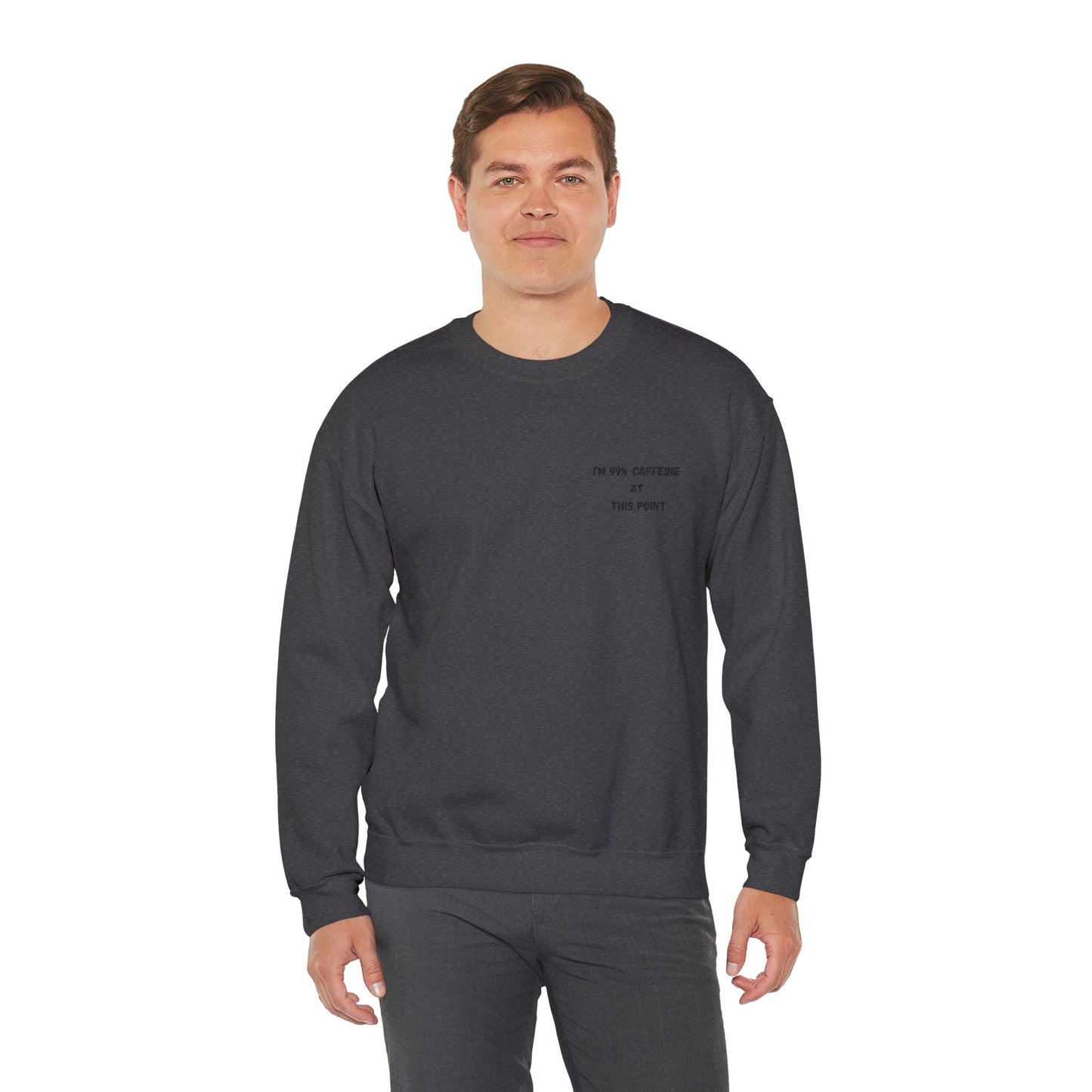 Caffeine Lover's Crewneck Sweatshirt | Unisex Heavy Blend