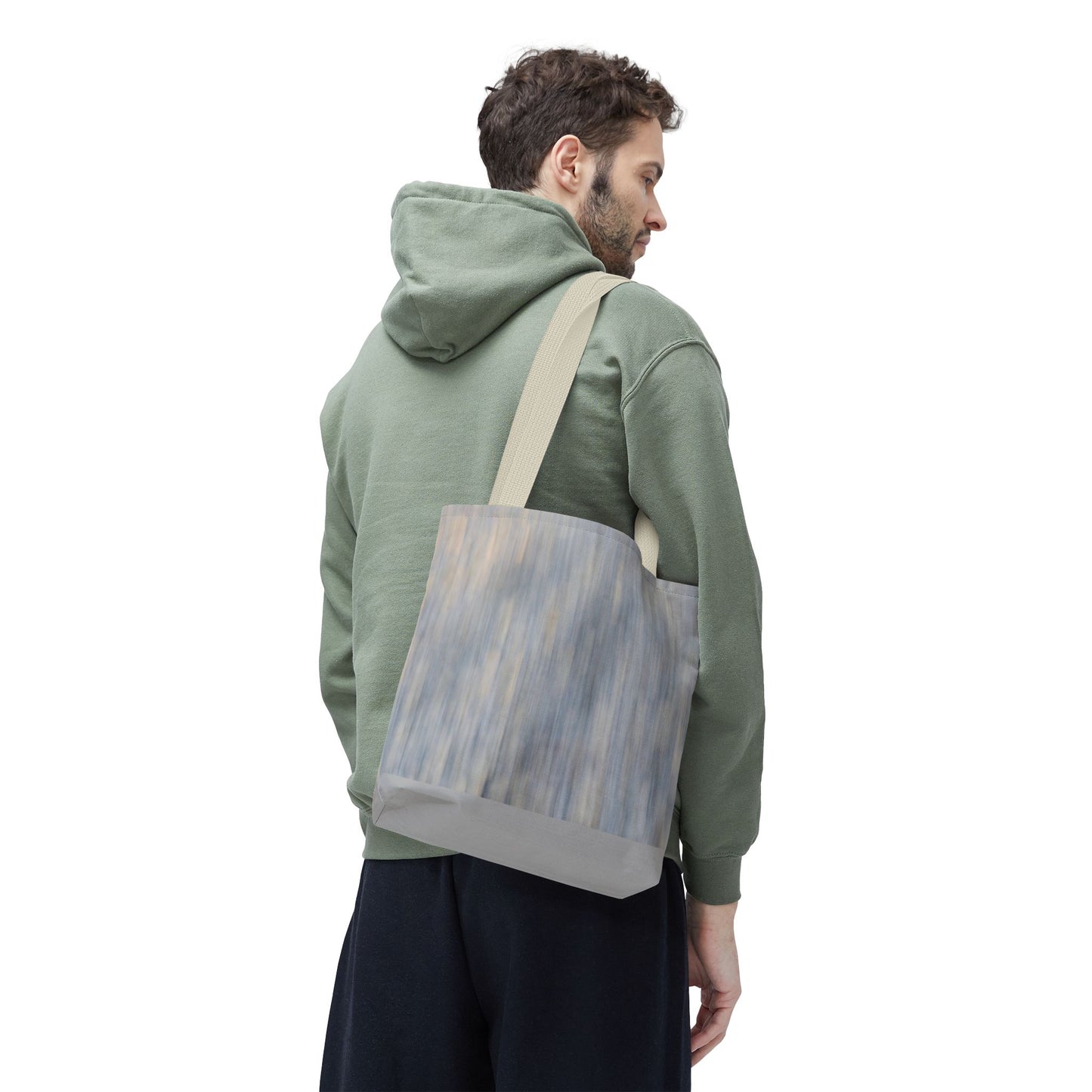 Abstract Textured Tote Bag - Stylish and Versatile for Everyday Use
