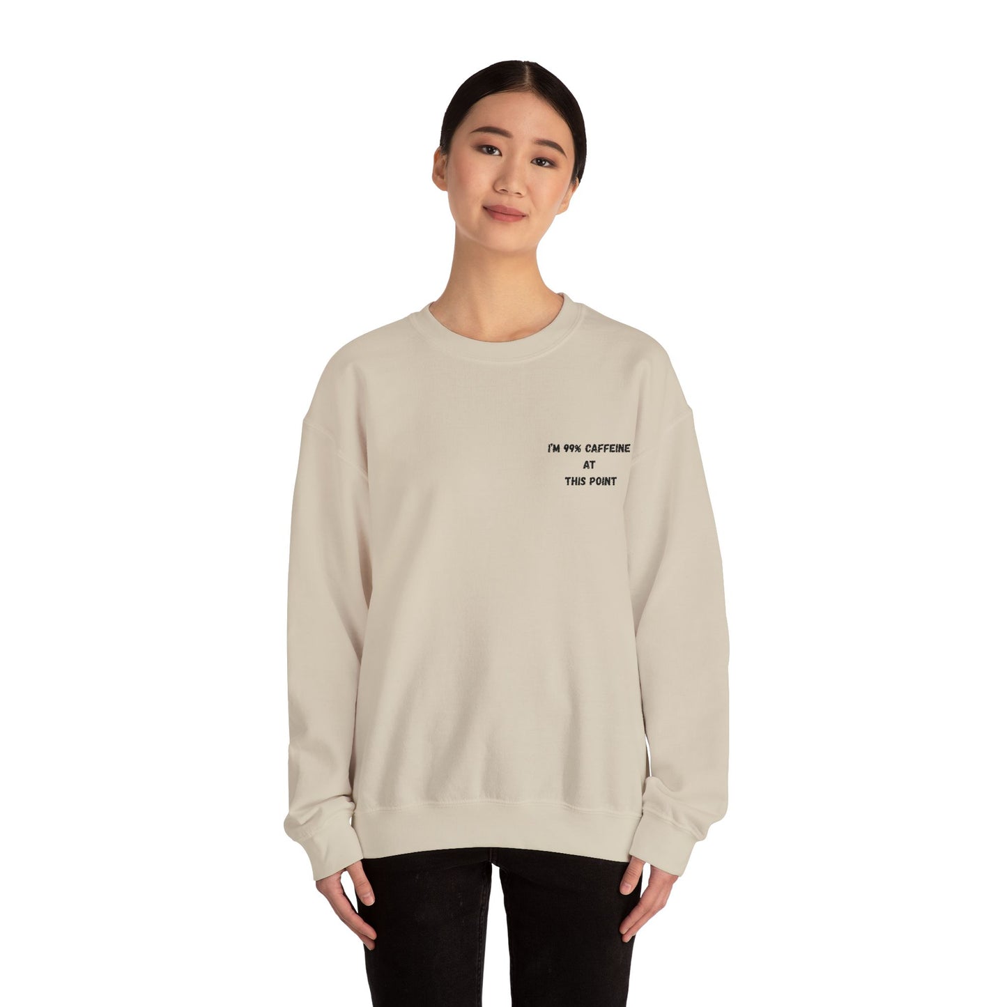 Caffeine Lover's Crewneck Sweatshirt | Unisex Heavy Blend