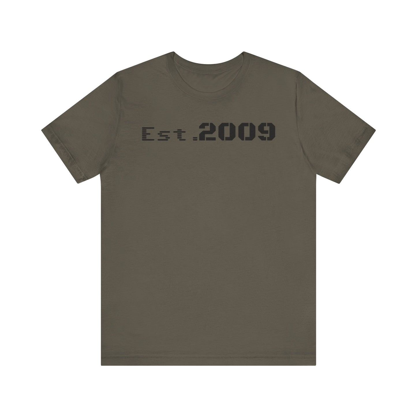 Established 2009 Unisex Tee - Casual Wear, Birthday Gift, Graduation Outfit, Anniversary Shirt, Personalized Fashion