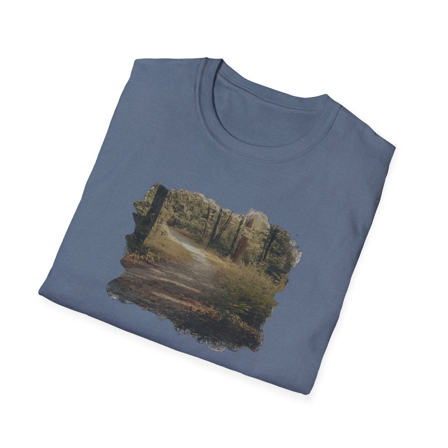 Nature-Inspired Unisex Softstyle T-Shirt | Casual Wear, Outdoor Activities, Gift for Nature Lovers, Relaxed Fit T-Shirt, Eco-Friendly Style