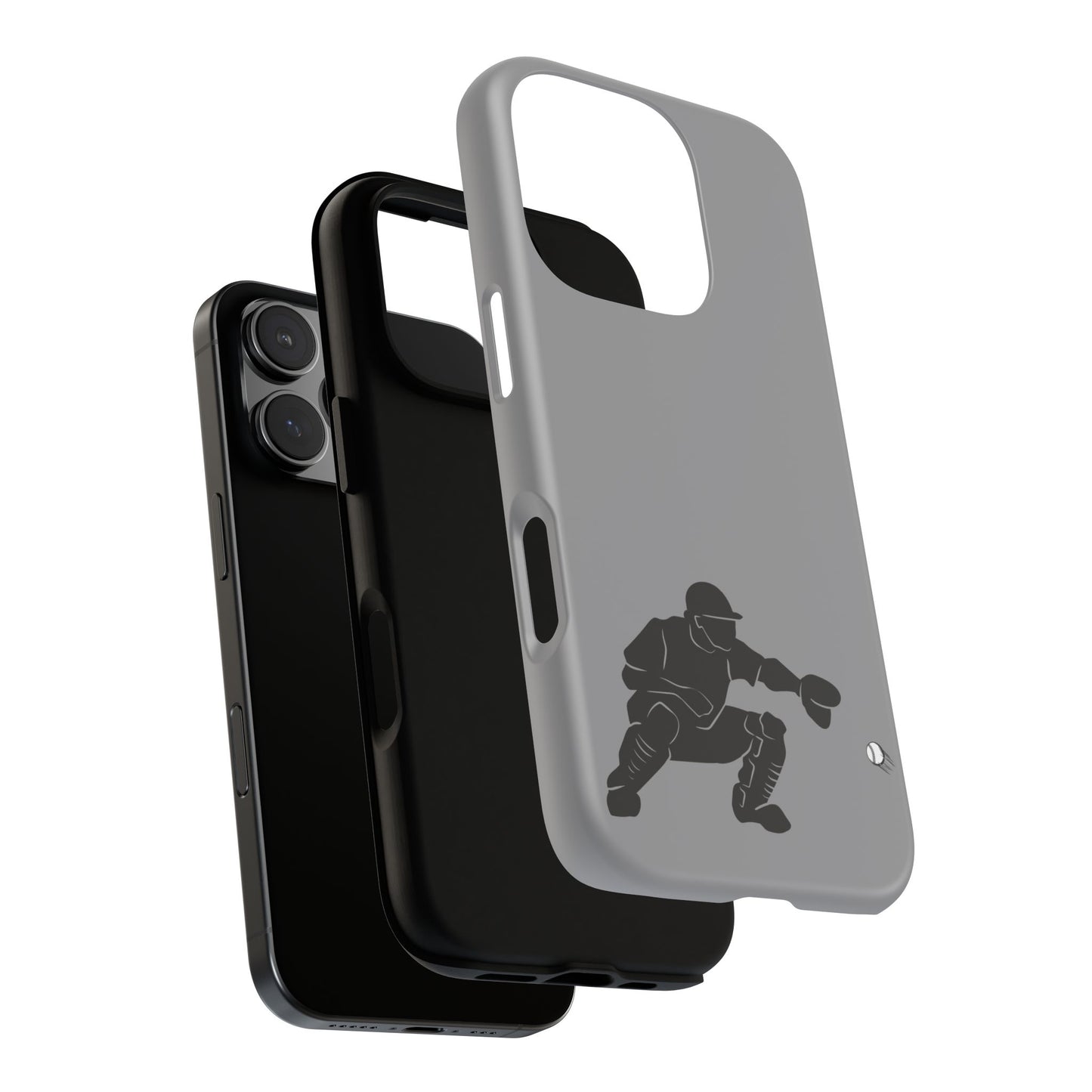 Baseball Catcher Phone Case - Tough Cases, Sports Phone Cover, Great for Athletes, Perfect Gift for Baseball Lovers, Unique Cell Phone Design