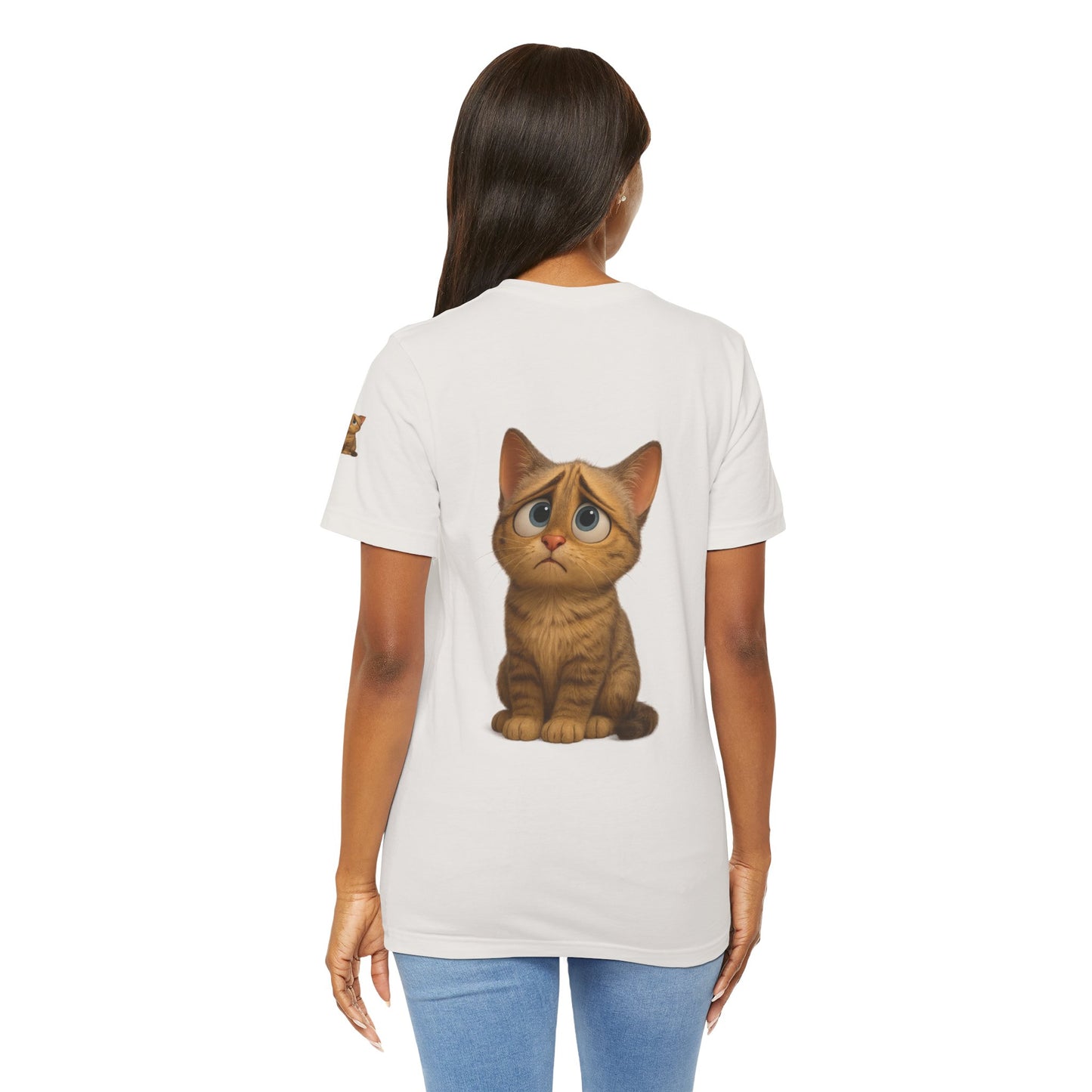 Adorable Cat Graphic Tee, Cute Pet Lover Shirt, Animal Lover Gift, Funny Cat Apparel, Birthday, Christmas, Everyday Use