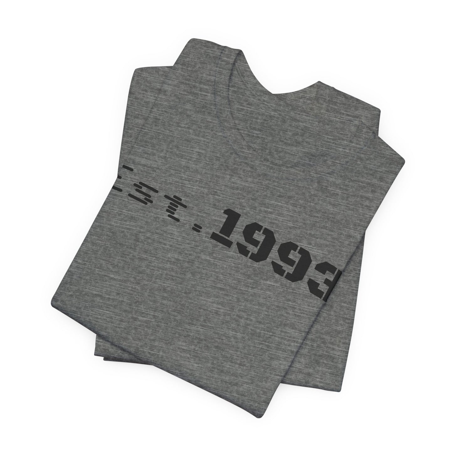 Est. 1993 Unisex Short Sleeve Tee - Perfect for Birthdays, Nostalgia, Casual Wear, Gifts, and Celebrations