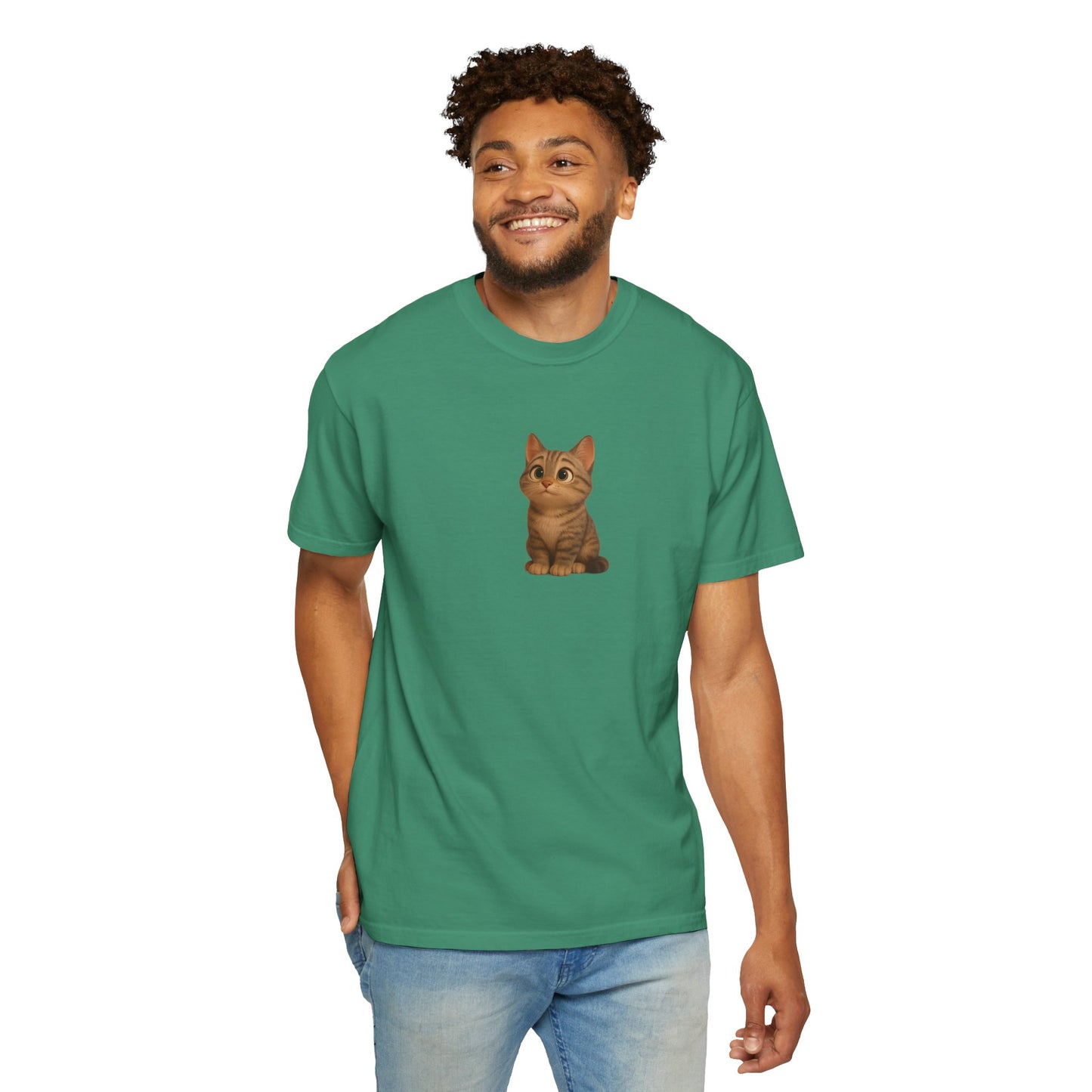 Cute Cat Graphic T-Shirt, Casual Wear, Cat Lover Gift, Everyday Tee, Animal Lover Apparel, Perfect for Birthdays & Holidays
