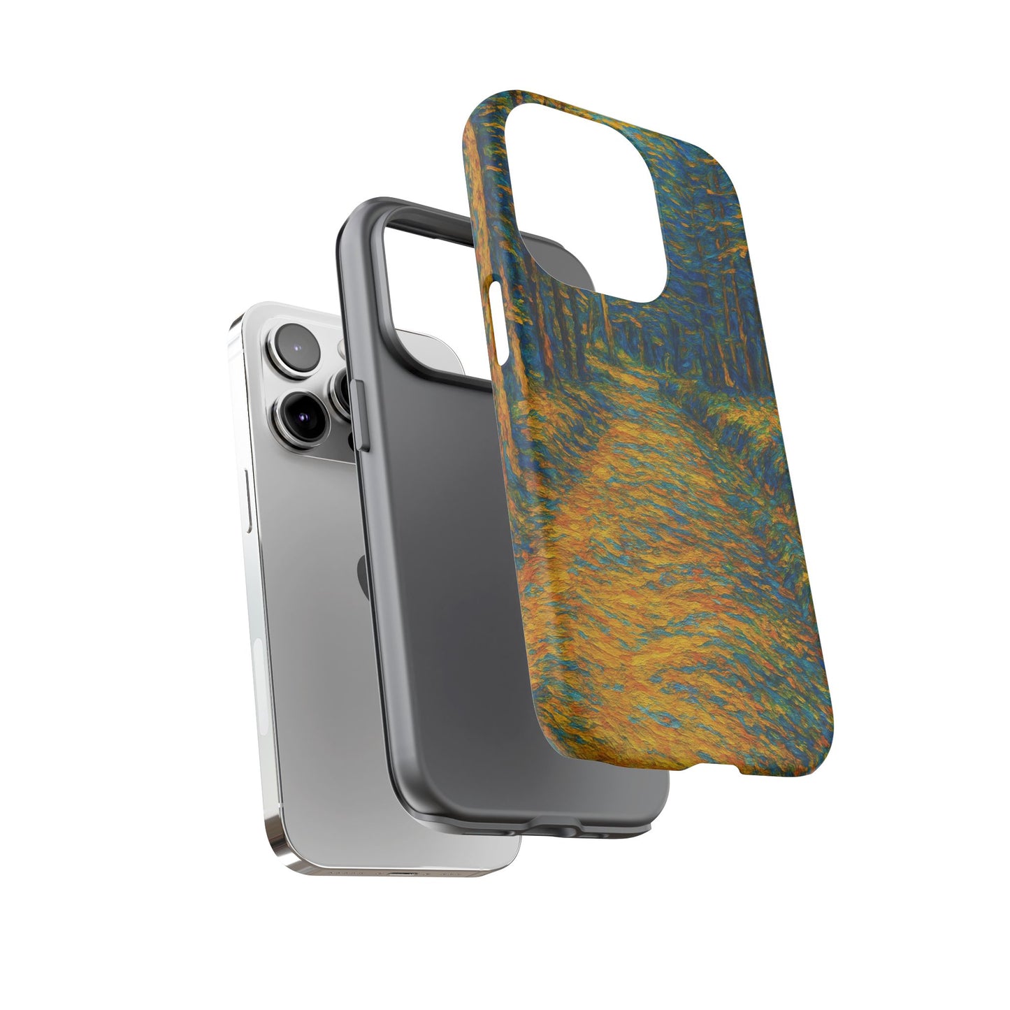 Artistic Phone Case for Nature Lovers, Tough Cases, Vibrant Design, Gift for Friends, Phone Accessories, Unique Artwork