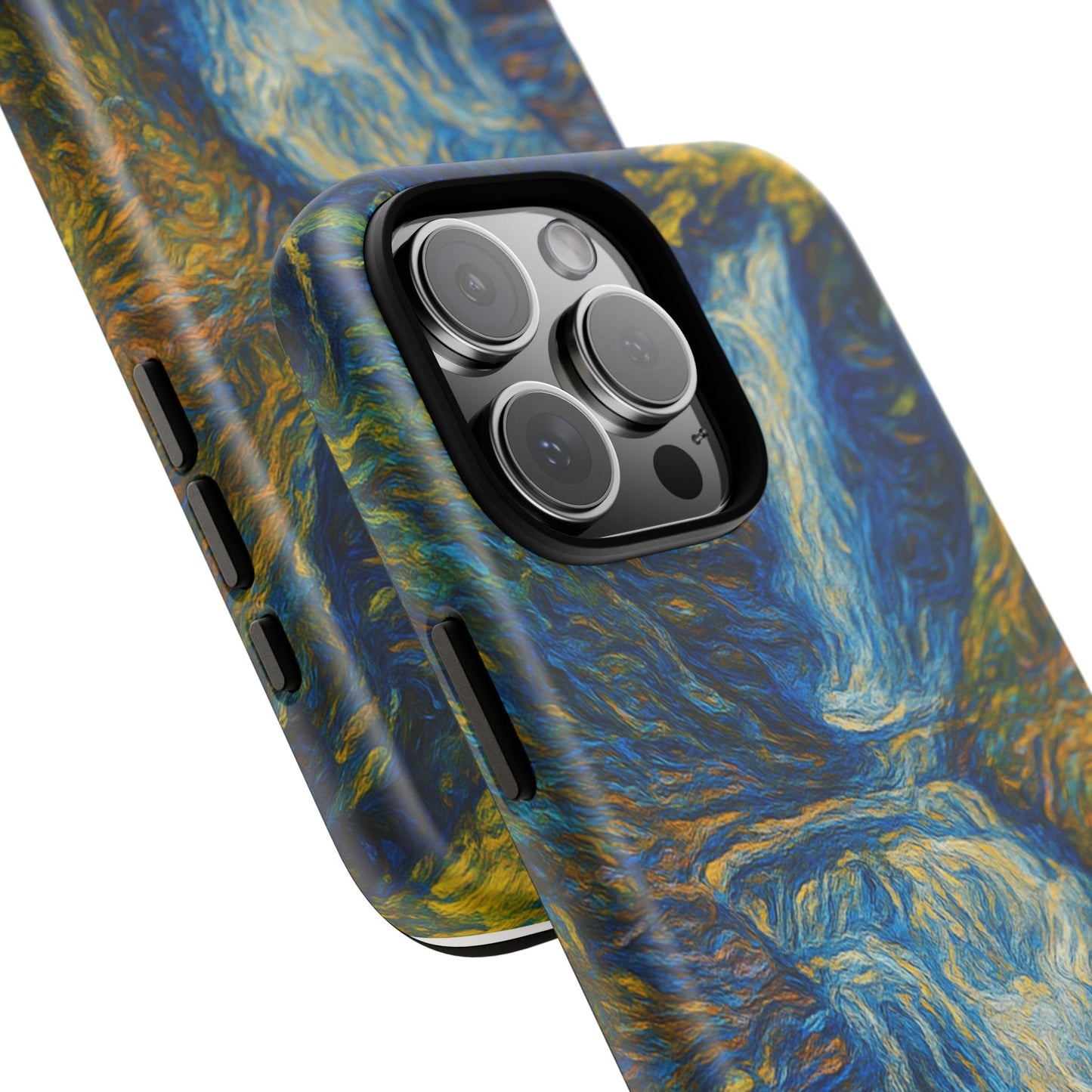 Artistic Phone Case - Waterfall Design, Unique Gift, Phone Accessory, Nature Lover, Original Artwork