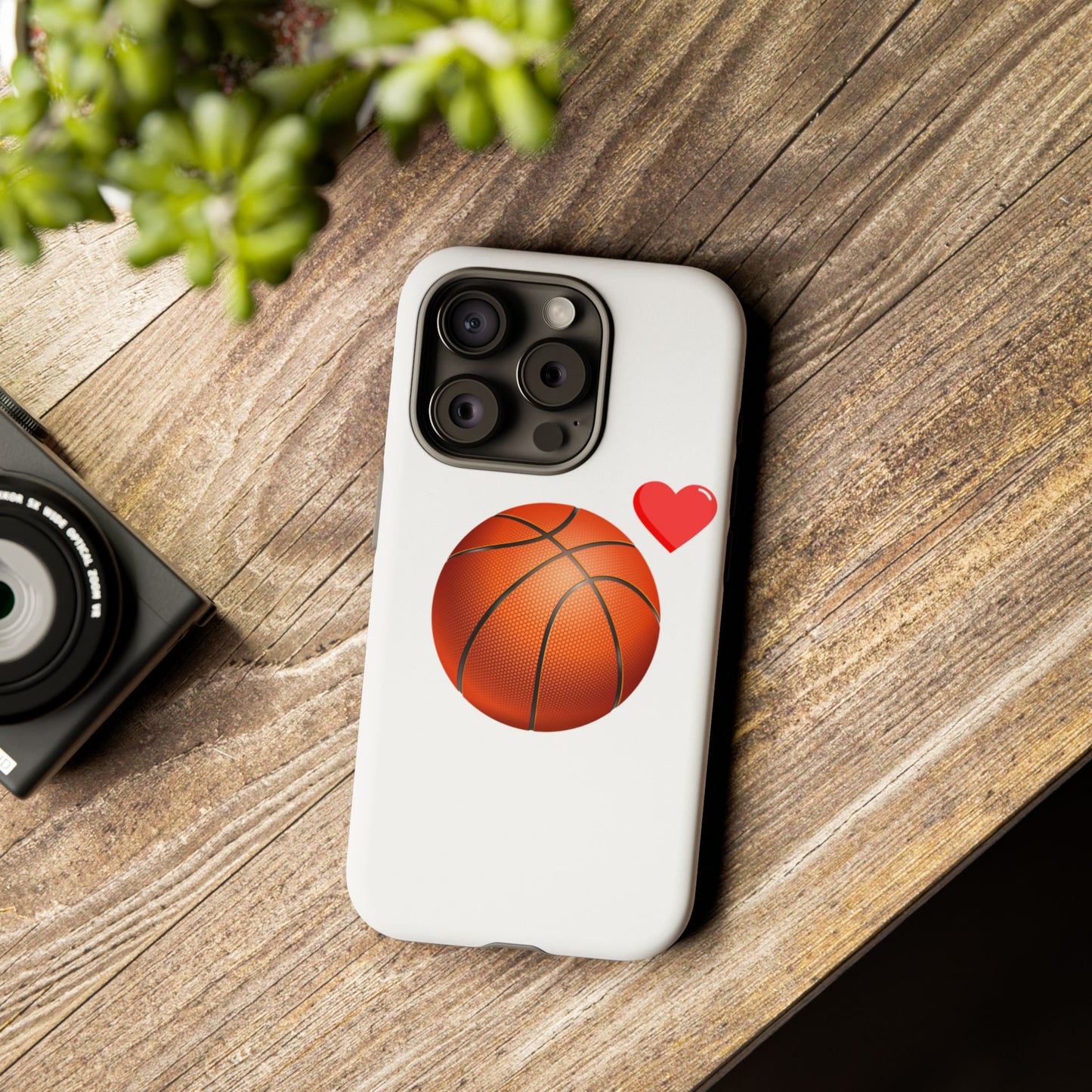 Basketball Phone Case, Love Basketball Case, Sports Gift, Athletic Style, Unique Phone Cover