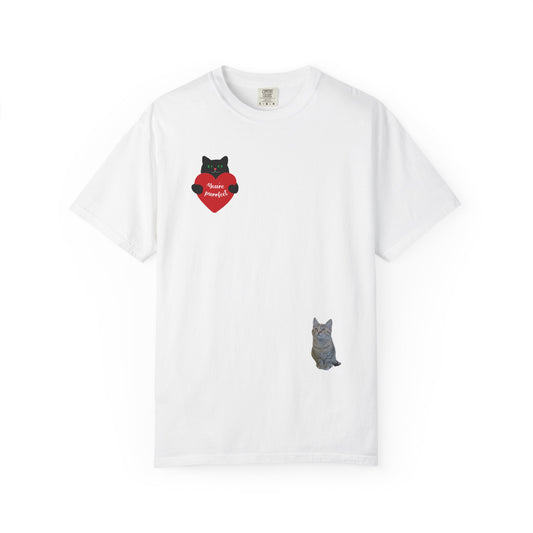 Cat Lover Unisex T-Shirt, Cute Cat Tee, Gift for Cat Owners, Animal Lover Shirt, Birthday Gift, Casual Comfort Tee, Pet Theme