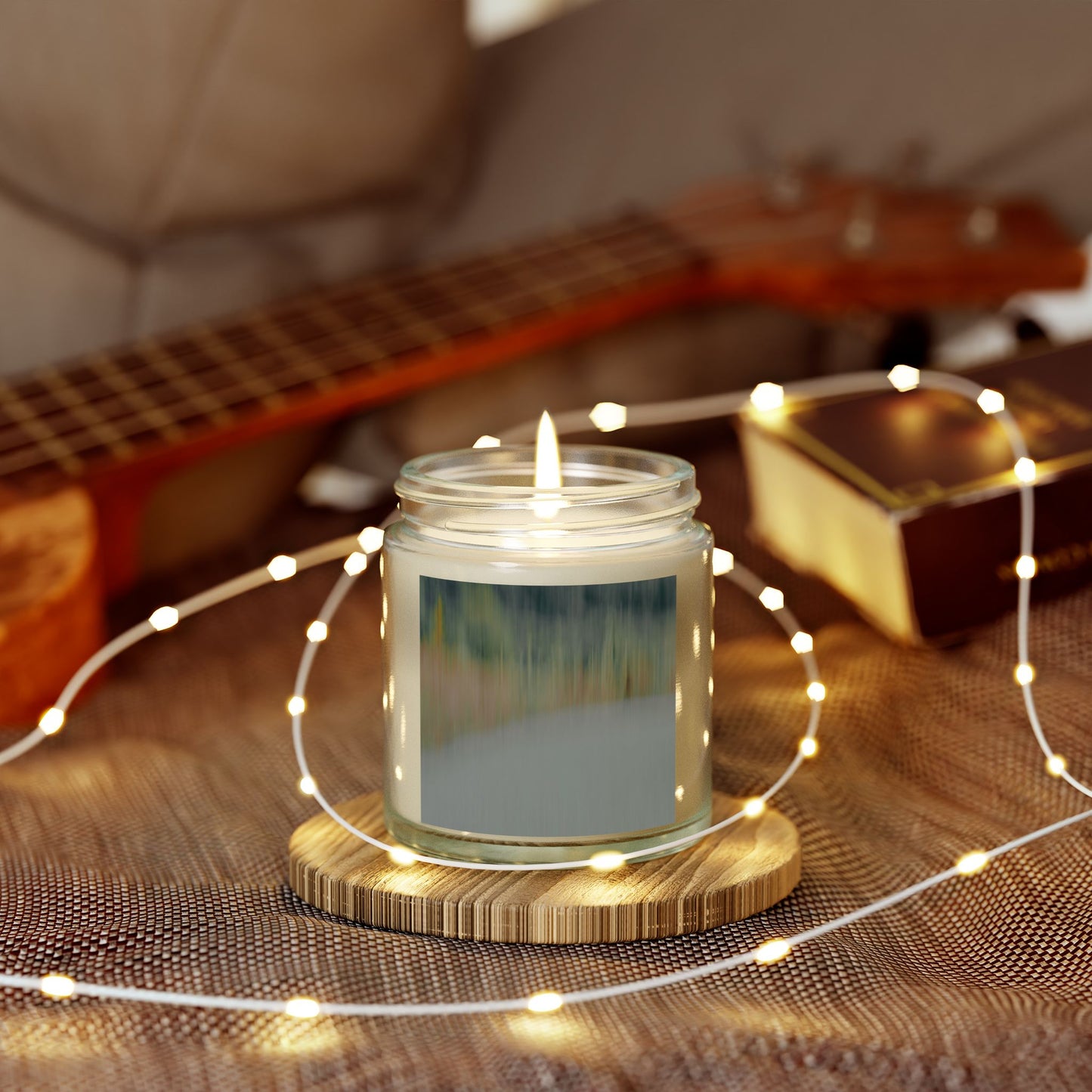 Aromatic Coconut Apricot Candles - 4oz & 9oz | Relaxing Home Fragrance