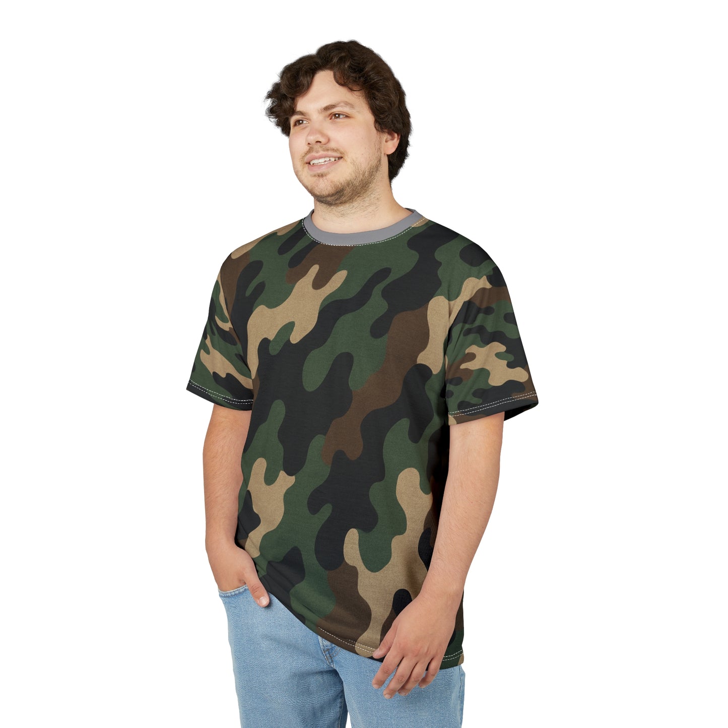 Camo Unisex Tee - Comfortable All-Occasion Apparel | Casual Everyday Wear, Outdoor Adventure Shirt, Gift for Him, Her, and Teens