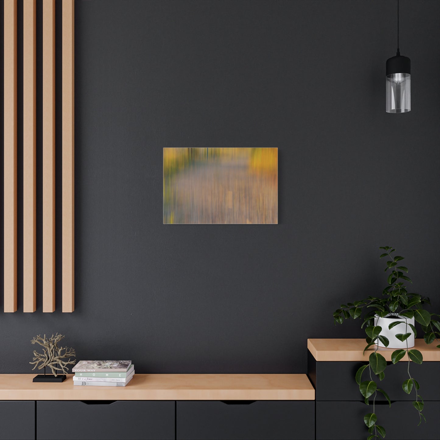 Abstract Landscape Canvas Art - 1.25" Stretched Wall Decor