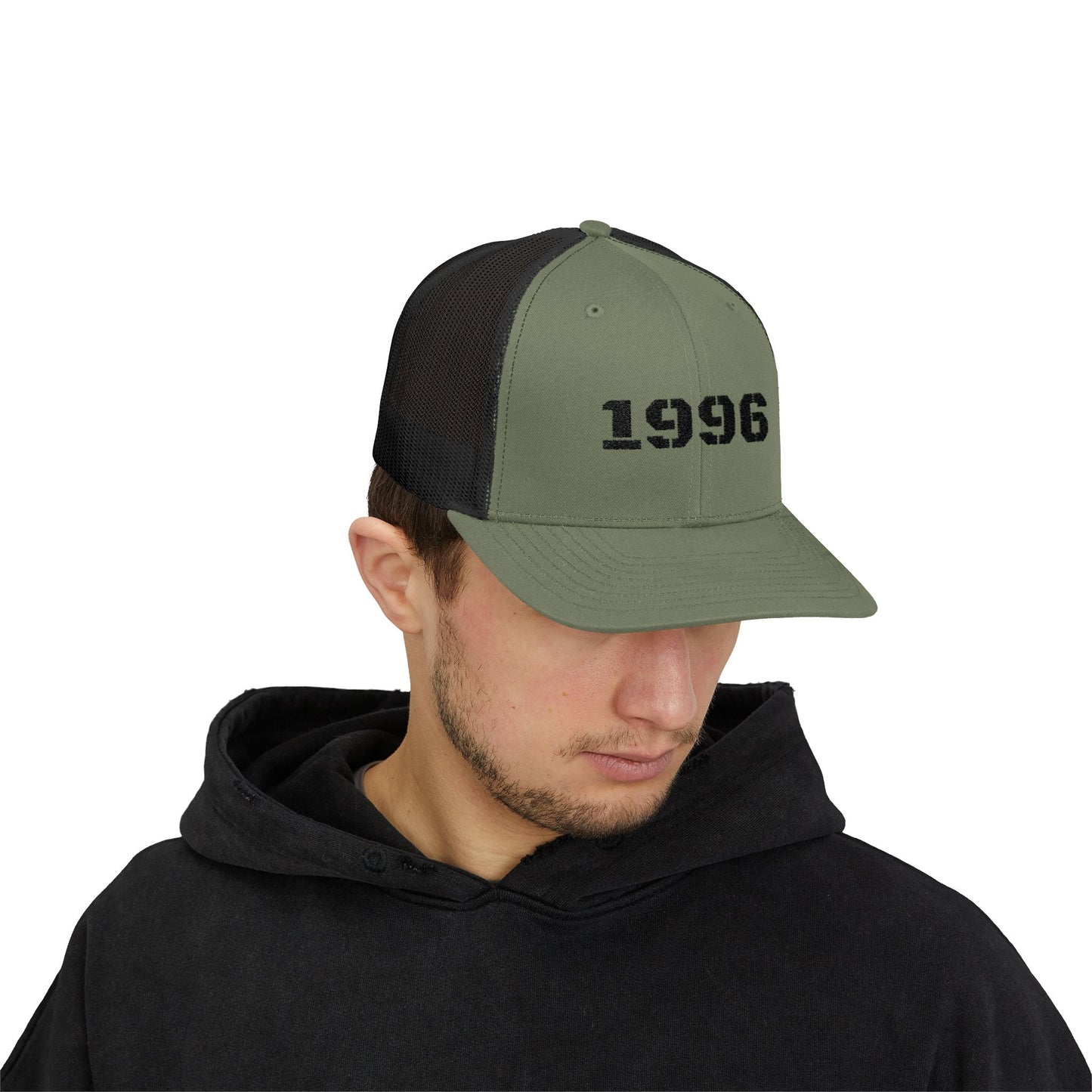 Vintage 1996 Snapback Trucker Cap, Retro Hat, Birthday Gift, Cool Dad Cap, Summer Accessory, Casual Streetwear