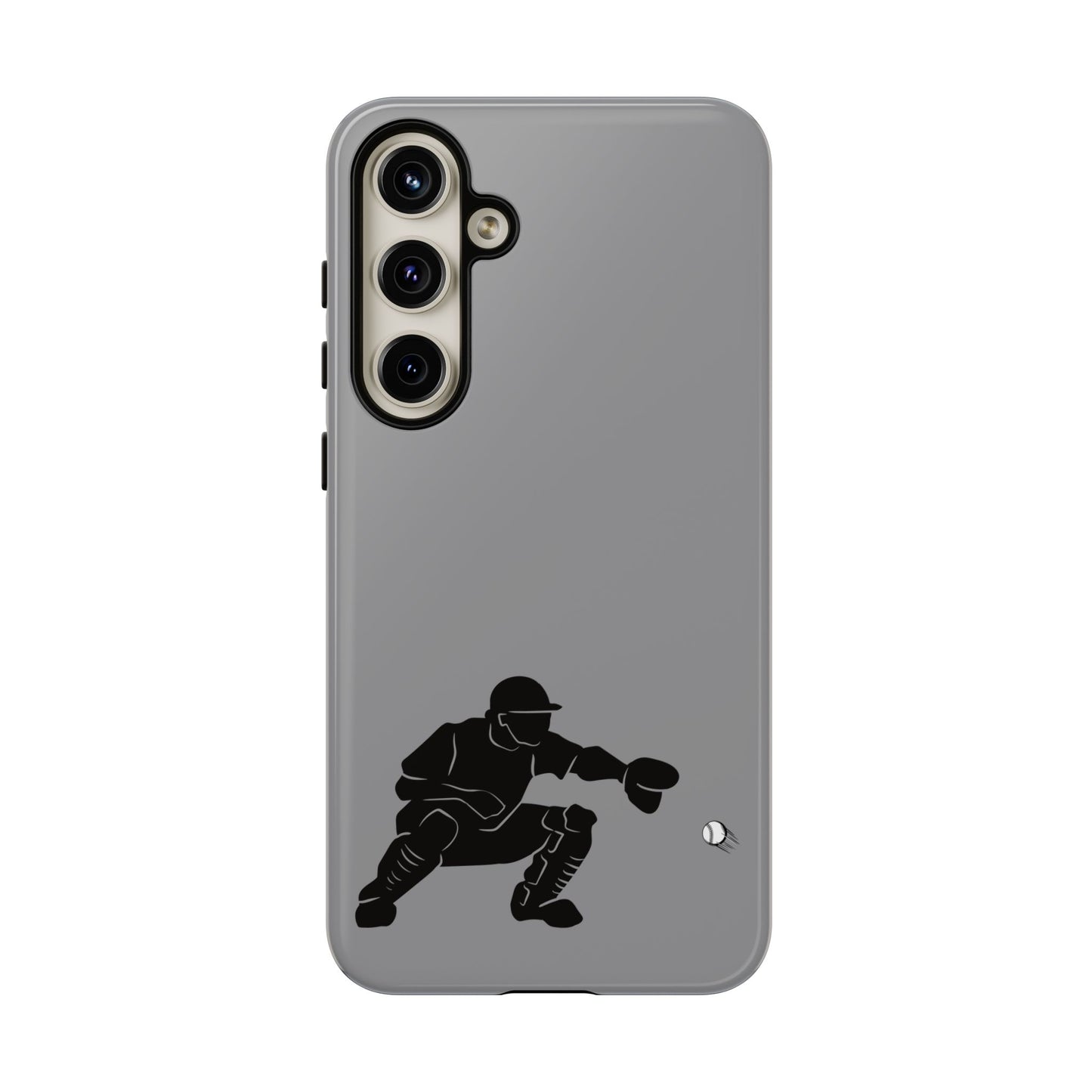 Baseball Catcher Phone Case - Tough Cases, Sports Phone Cover, Great for Athletes, Perfect Gift for Baseball Lovers, Unique Cell Phone Design