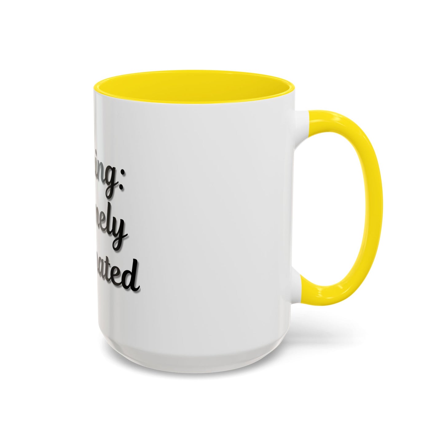 Funny Warning Coffee Mug - Extremely Caffeinated | Perfect Gift for Coffee Lovers