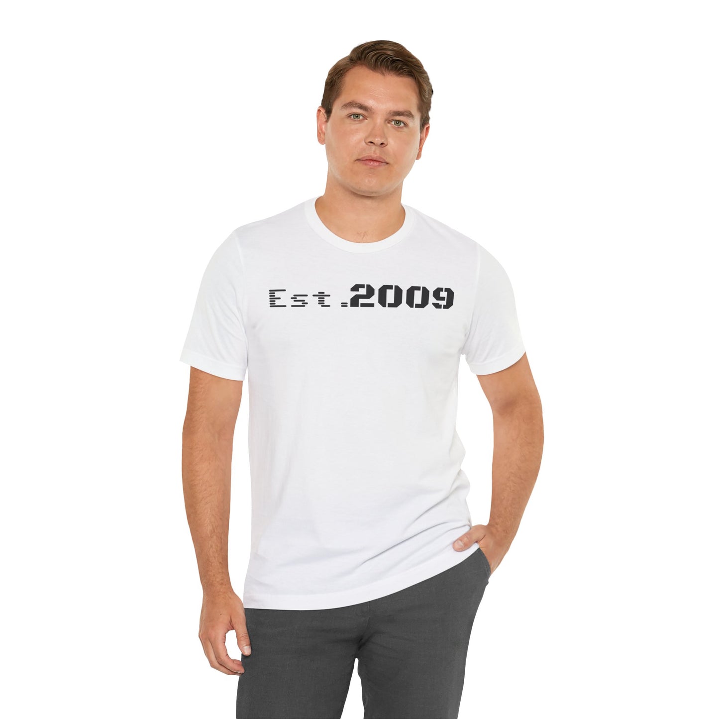 Established 2009 Unisex Tee - Casual Wear, Birthday Gift, Graduation Outfit, Anniversary Shirt, Personalized Fashion