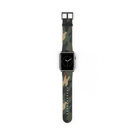 Camouflage Watch Band - Stylish Camo Wrist Strap for Outdoor Lovers, Perfect Gift for Adventurers, Fitness Enthusiasts, Casual Everyday Use