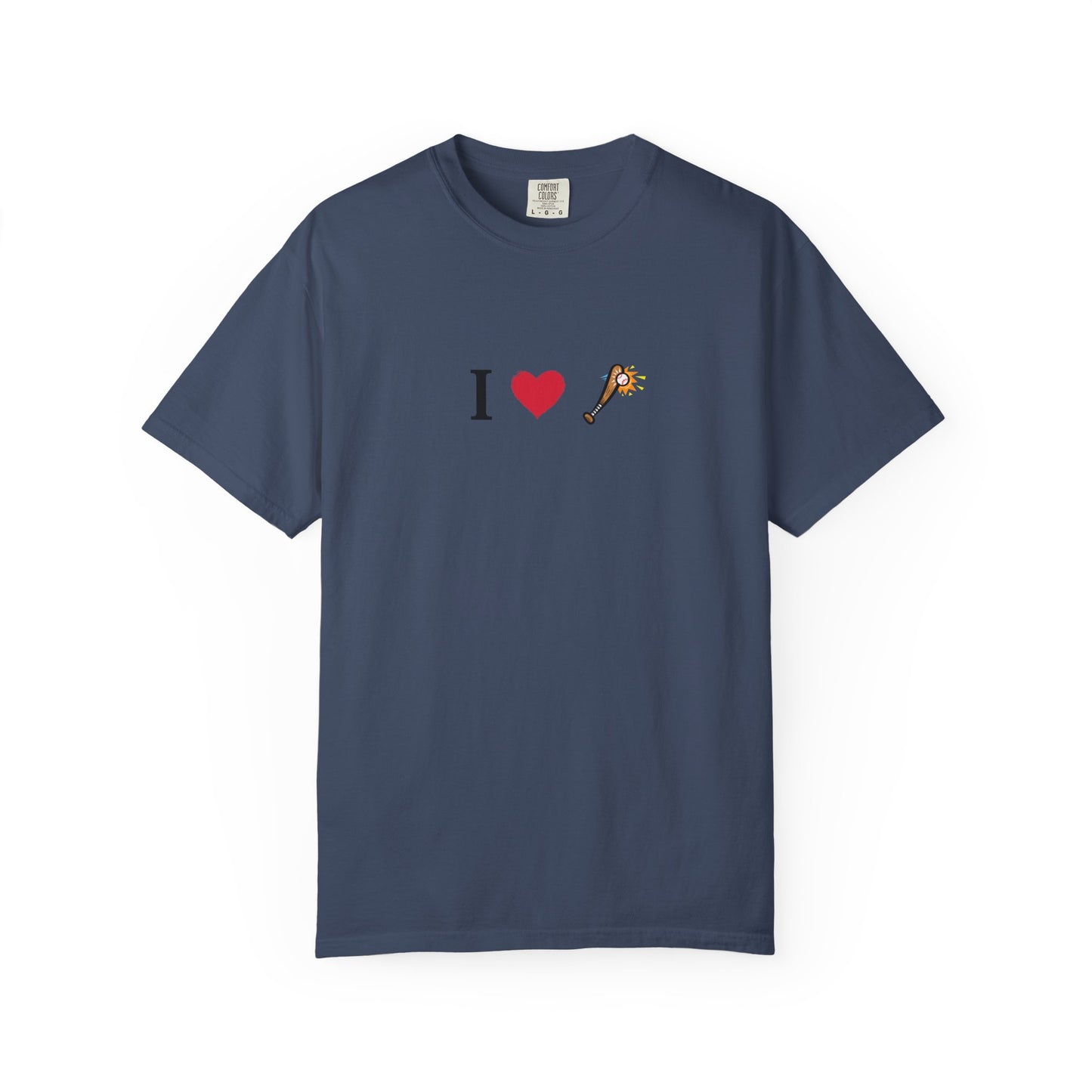 I Love Baseball Unisex Tee, Gift for Couples, Cute Matching T-Shirts, Casual Everyday Wear, Anniversary Present, Love Shirt