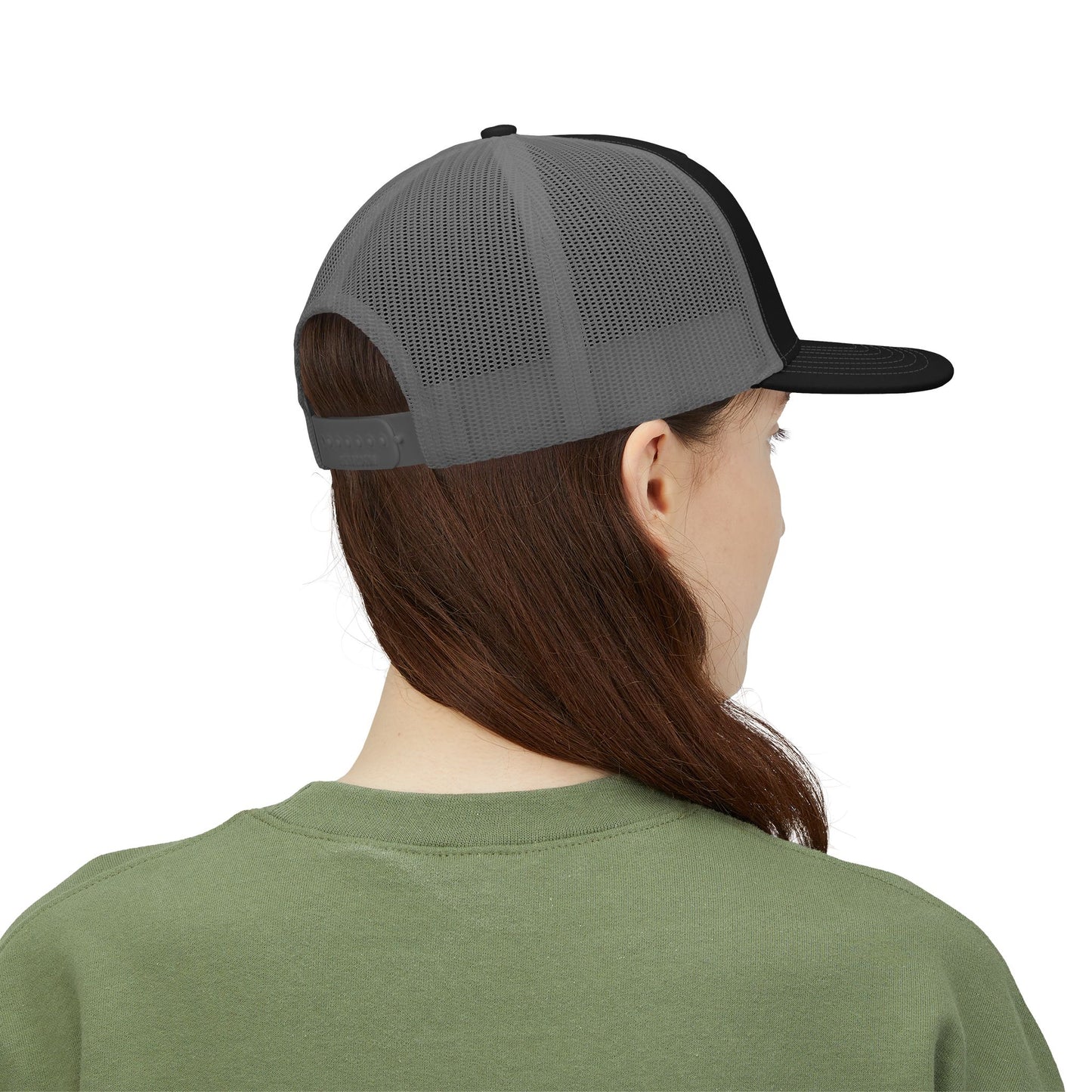 Custom Embroidered Snapback Trucker Cap | Birthday Gift, Fashion Accessory, Casual Wear, Unisex Gift, Vintage Style Hat