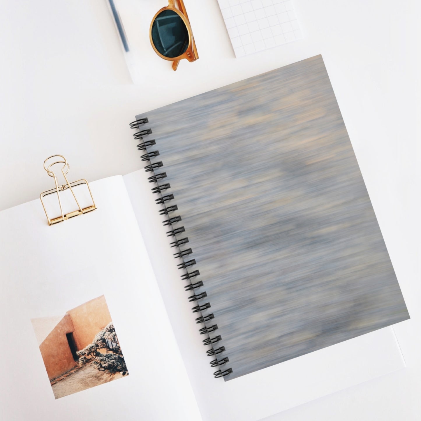 Elegant Spiral Notebook - Ruled Line for Journal Lovers