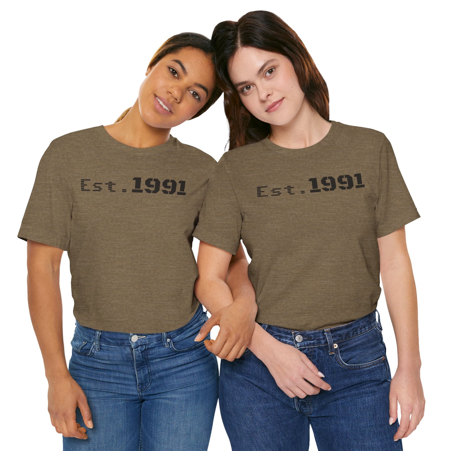 Established 1991 Unisex Jersey Tee | Vintage Anniversary Gift | Casual Wear, Birthday Shirt, Retro Style, Statement Tee, Gift for Him/Her