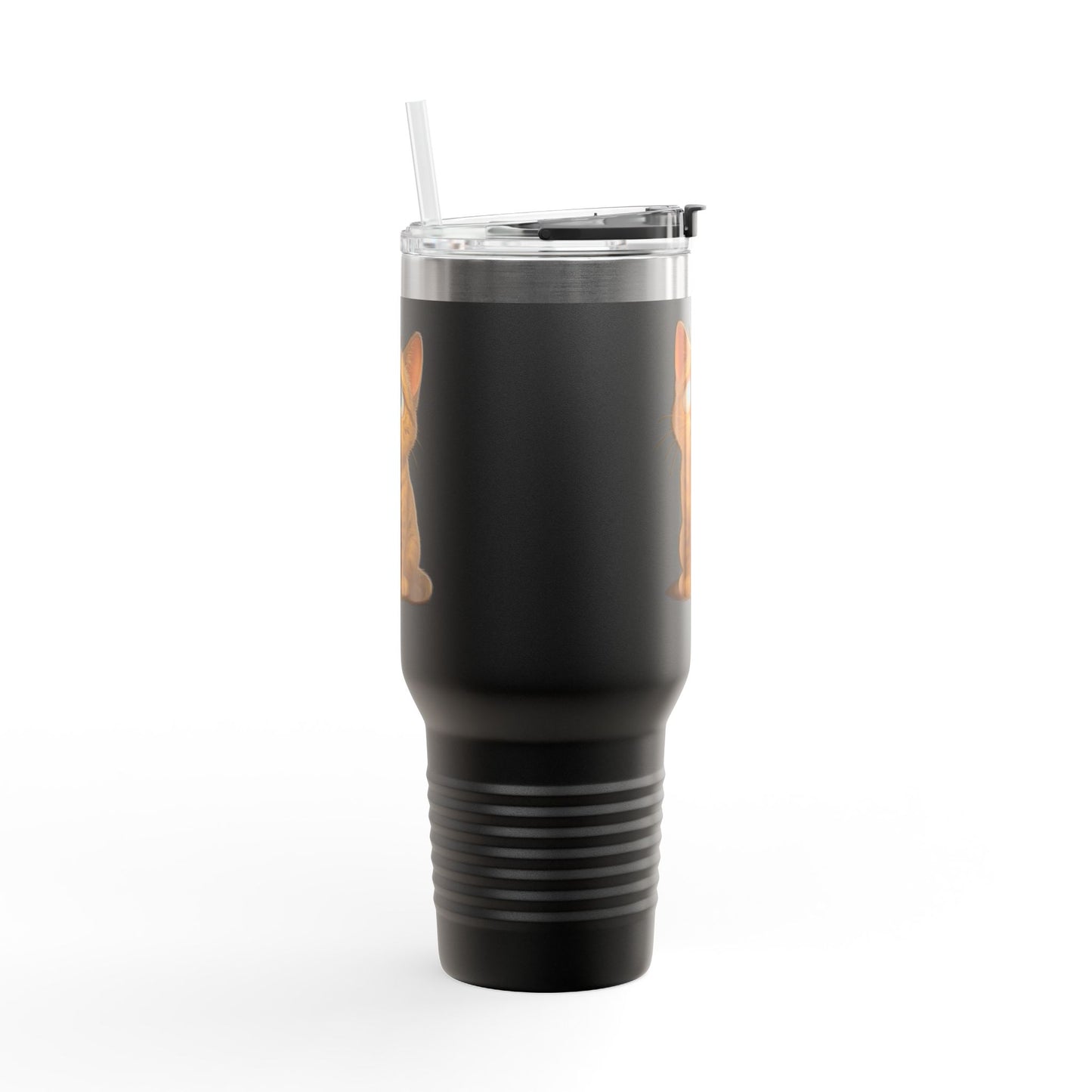 Cute Cat Insulated Travel Mug, 40oz - Perfect for Pet Lovers, Gifts for Cat Owners, Travel Accessories, Cute Drinkware, Animal Lovers