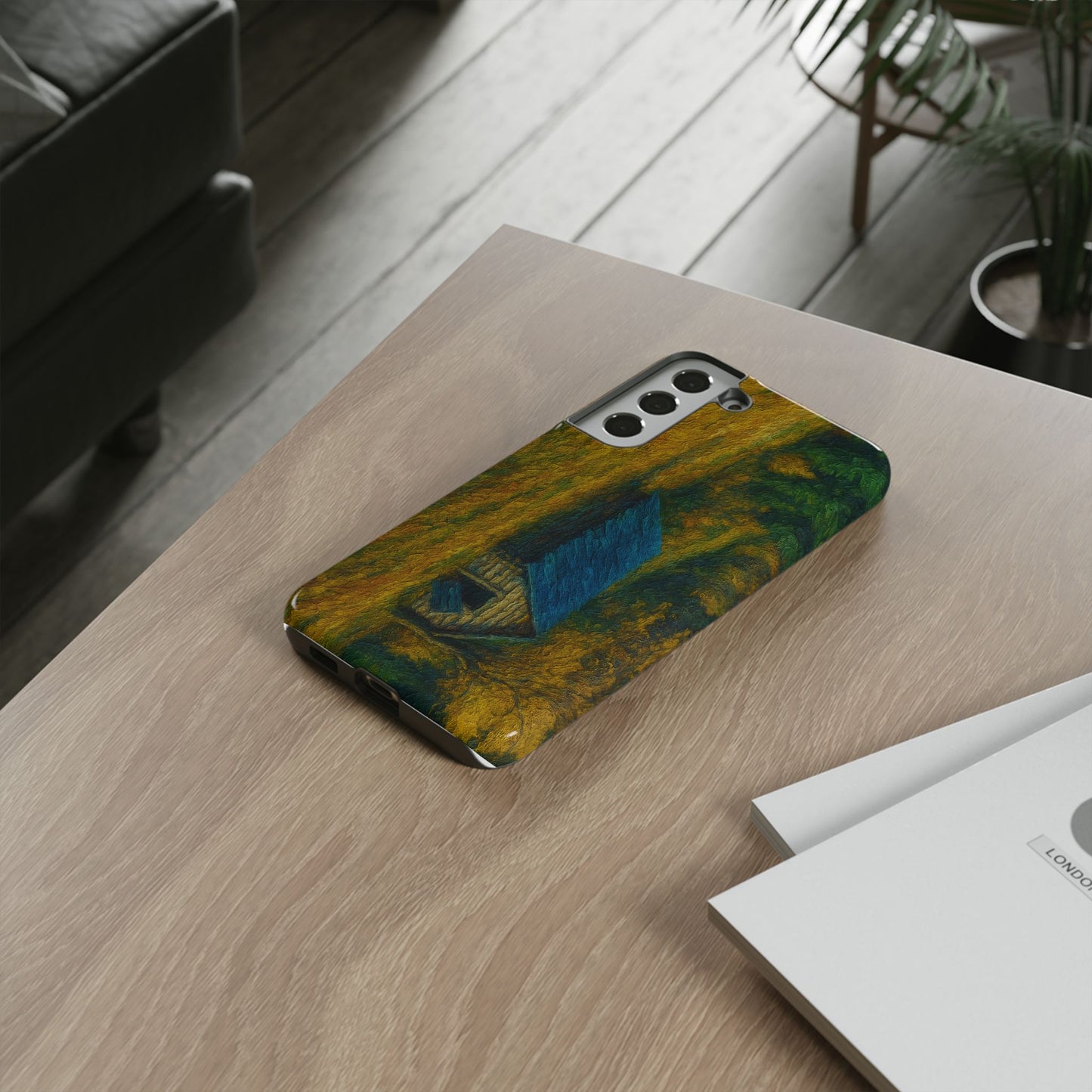 Artistic Phone Case by Tough Cases, Nature-Inspired Phone Protection, Unique Gift for Nature Lovers, Stylish Accessory, Fall Aesthetic