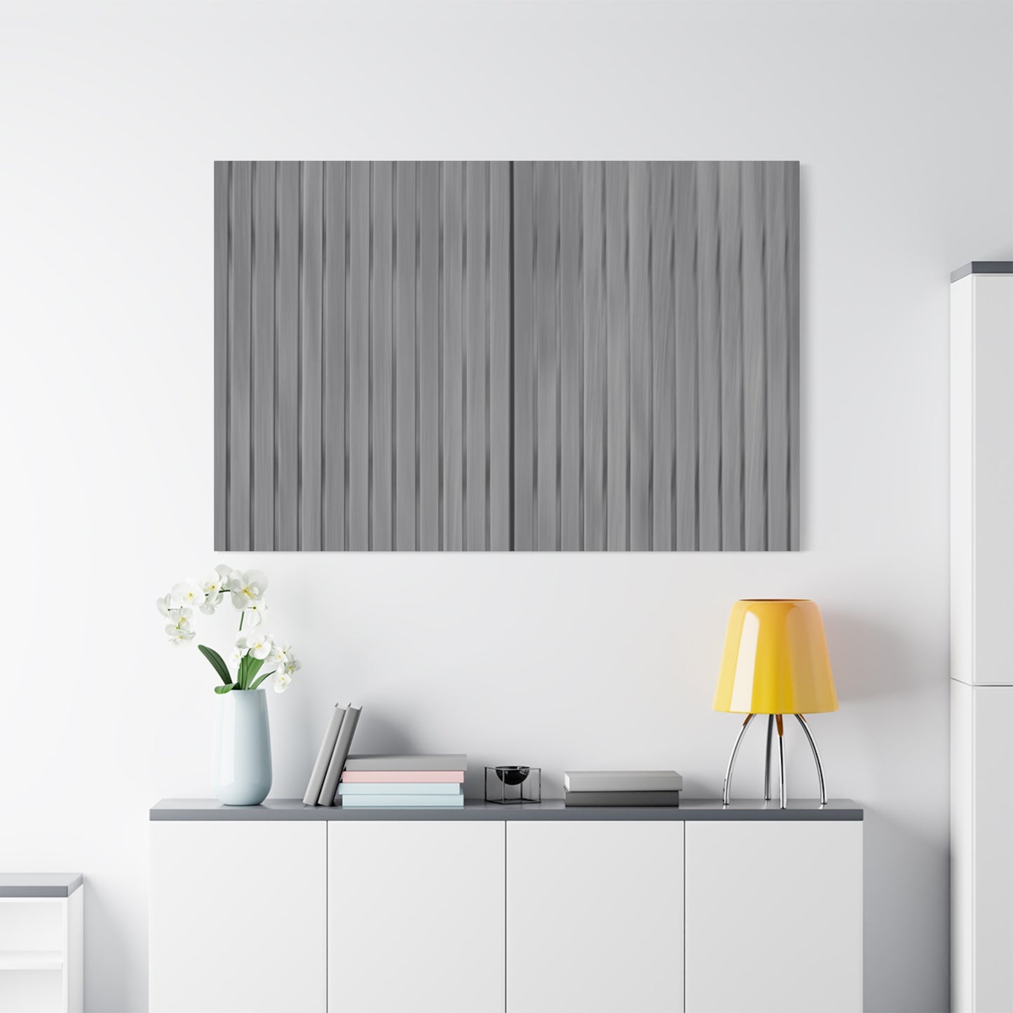 Modern Striped Canvas Art - 1.25" Stretched Wall Decor
