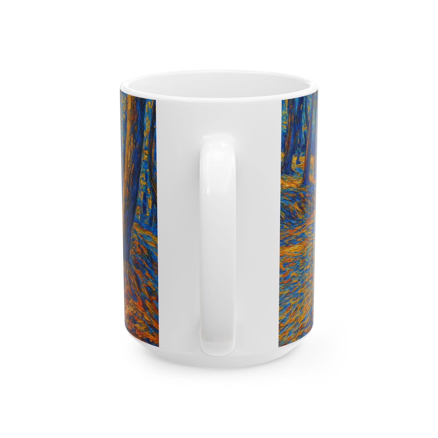 Colorful Abstract Pathway Ceramic Mug