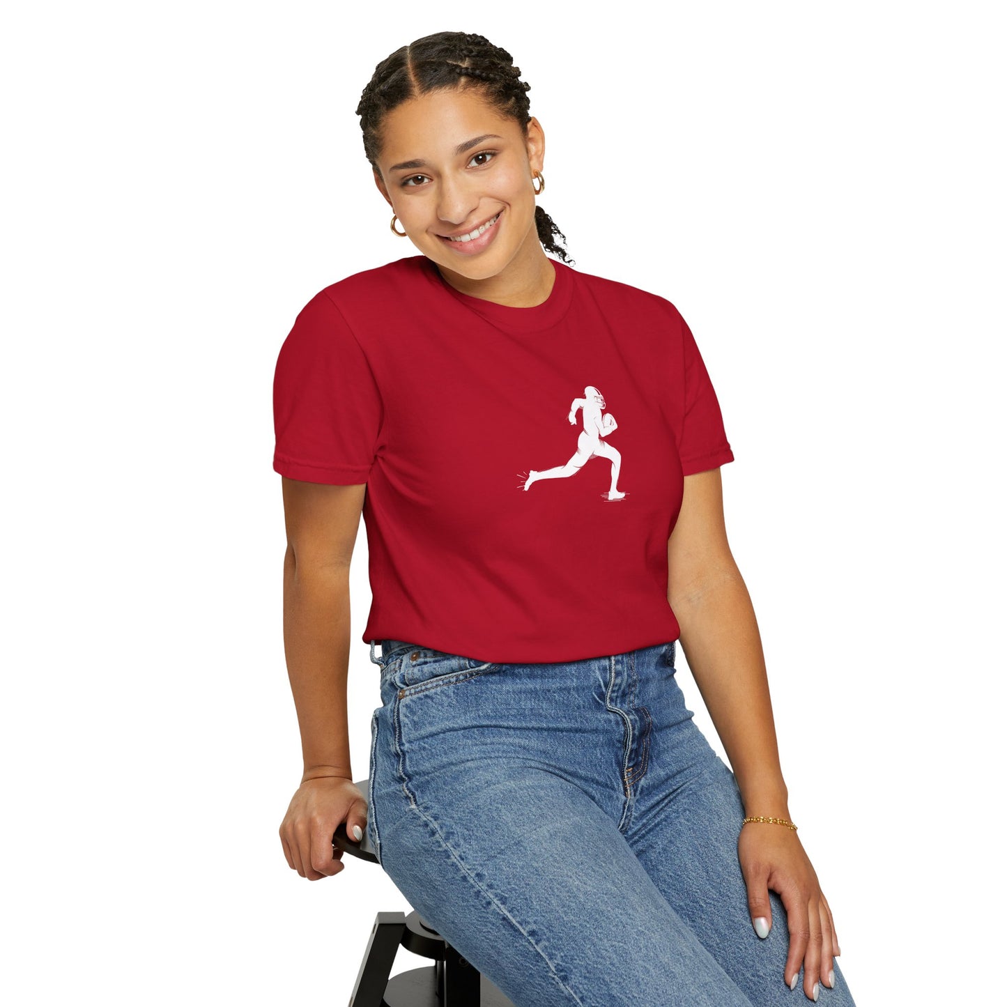 Unisex Football Player T-Shirt | Comfortable Sports Tee, Gift for Runners, Casual Wear, Workout Clothing, Everyday Style