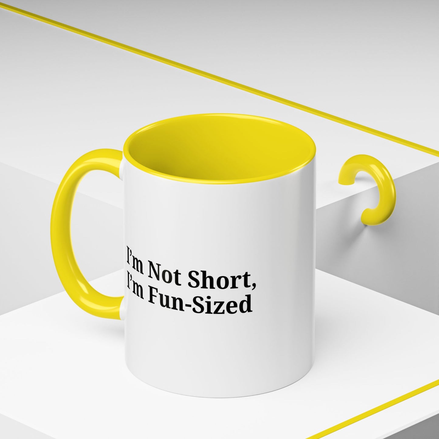Fun-Sized Quote Coffee Mug - Perfect Gift for Short People