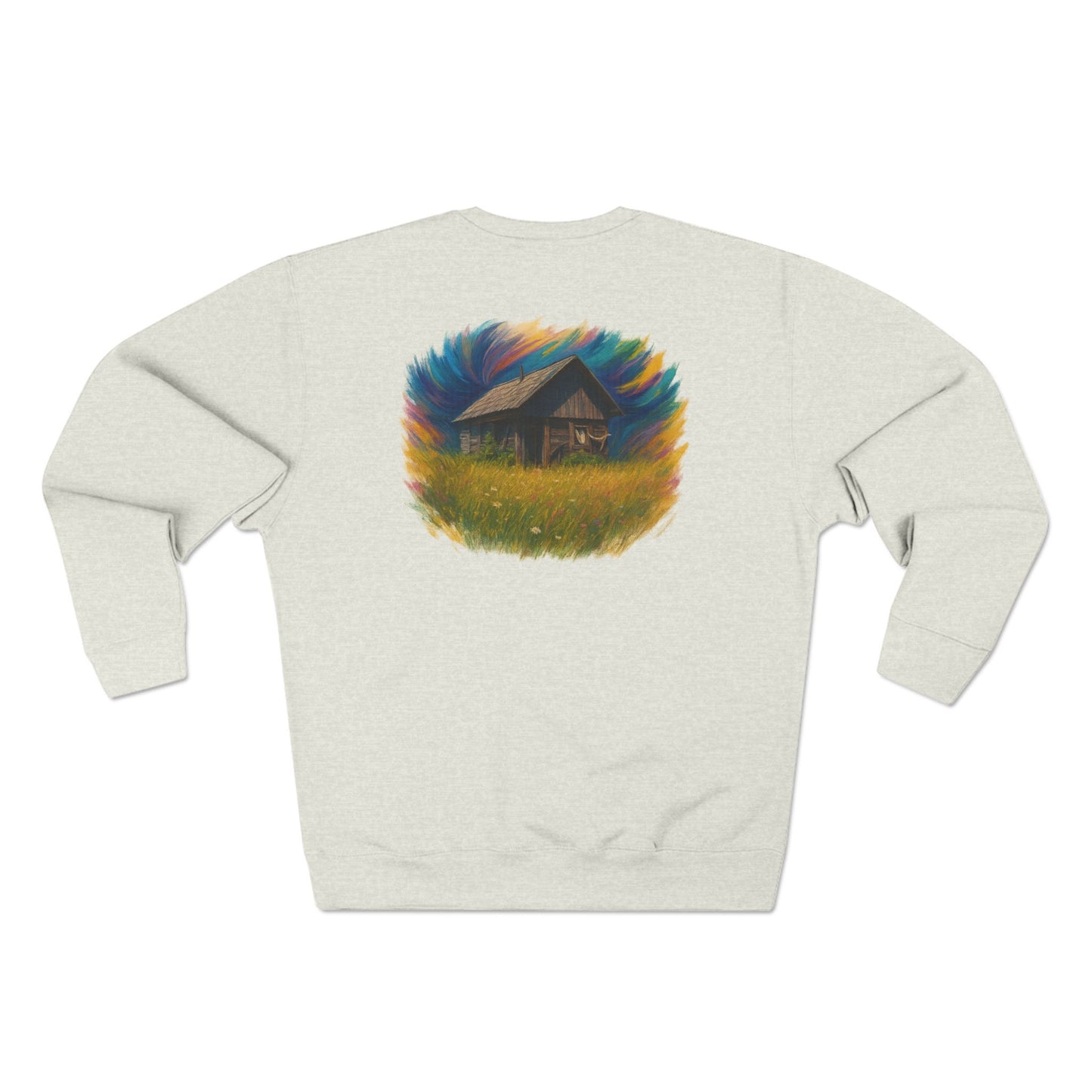 Cozy Dreamers Unisex Crewneck Sweatshirt, Artistic Sweatshirt, Gift for Nature Lovers, Vintage Vibe Apparel, Comfortable Layer, Casual Wear