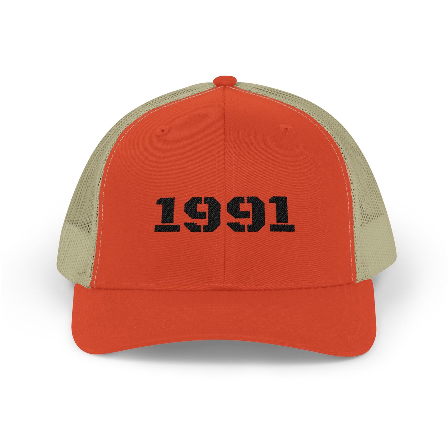 Vintage 1991 Snapback Trucker Cap, Retro Hat, Birthday Gift, Fashion Accessory, Casual Wear, Unisex Cap
