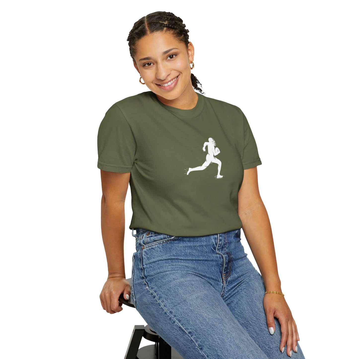 Unisex Football Player T-Shirt | Comfortable Sports Tee, Gift for Runners, Casual Wear, Workout Clothing, Everyday Style