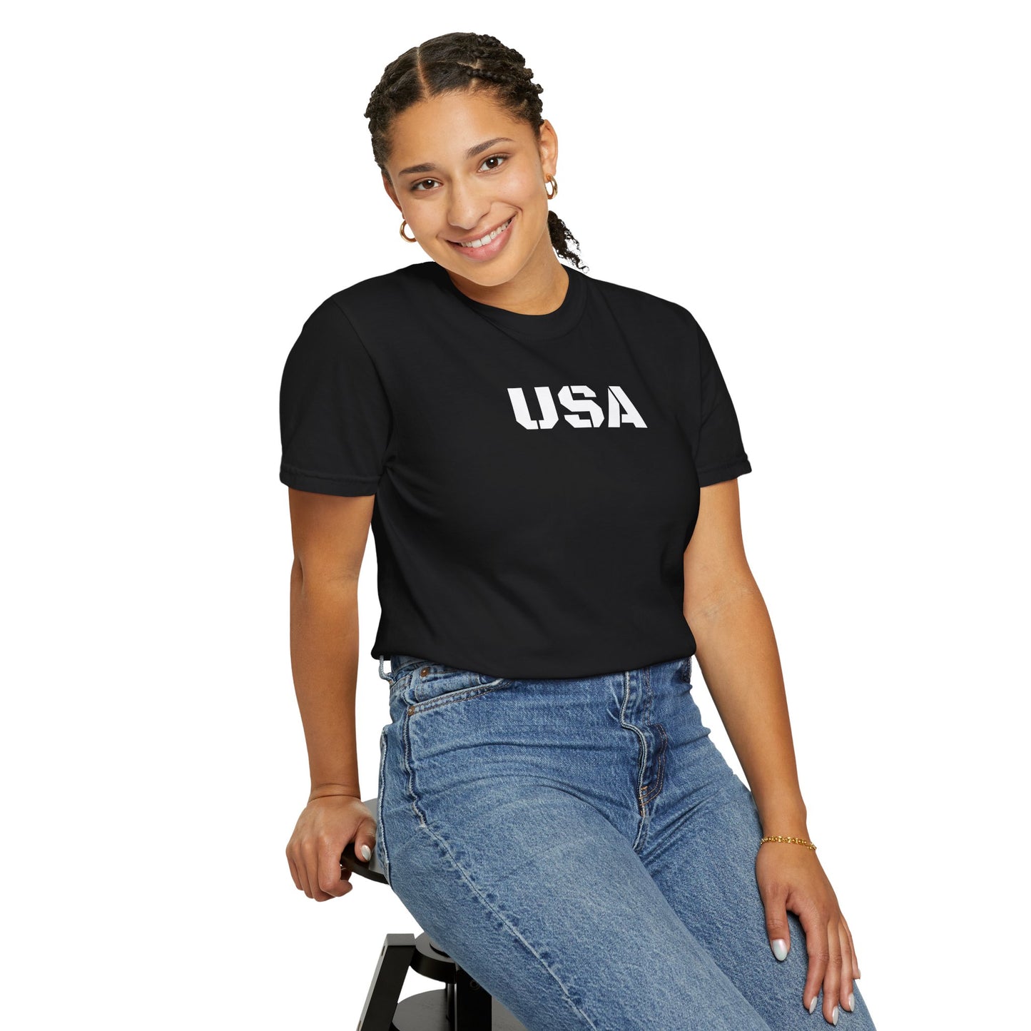 USA Vintage Unisex T-Shirt, Soft Cotton Tee, Casual Wear, Gifts for Her & Him, Summer Essentials, Independence Day Apparel